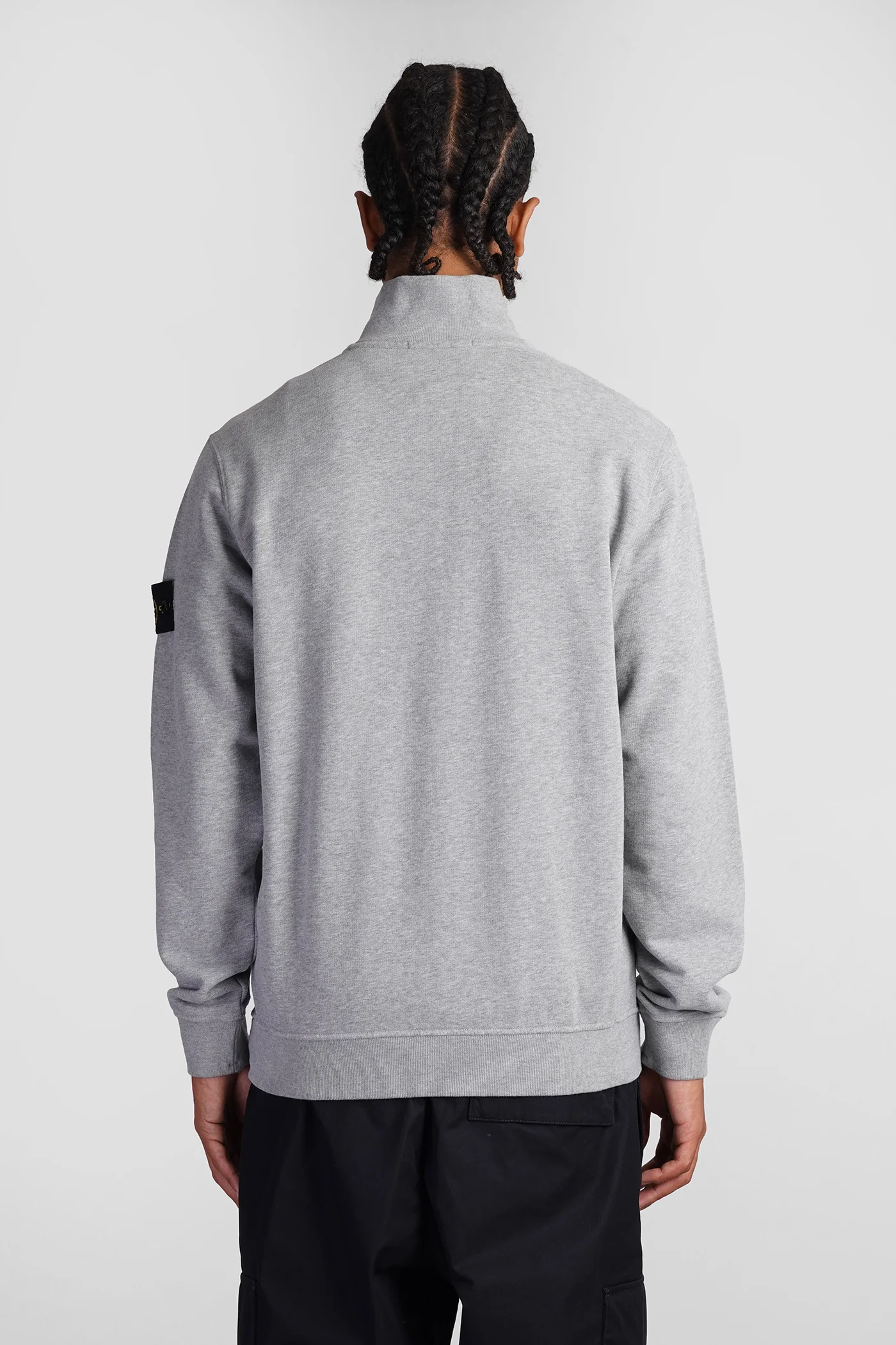 Sweatshirt in grey cotton - Image 3