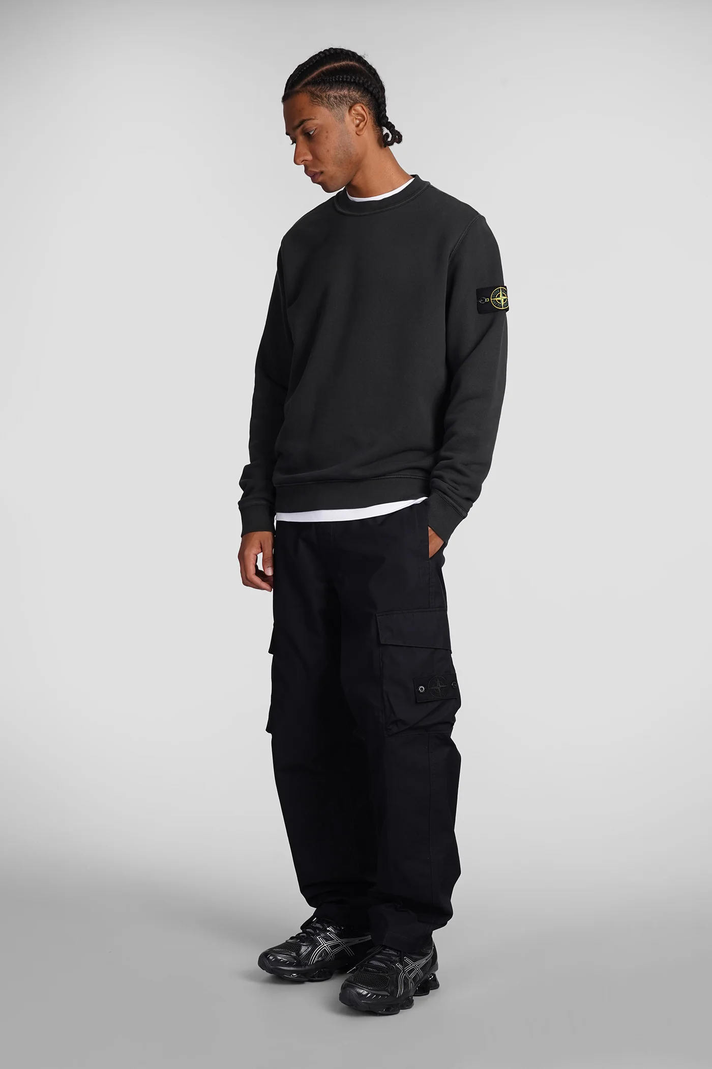 Sweatshirt in grey cotton - Image 2