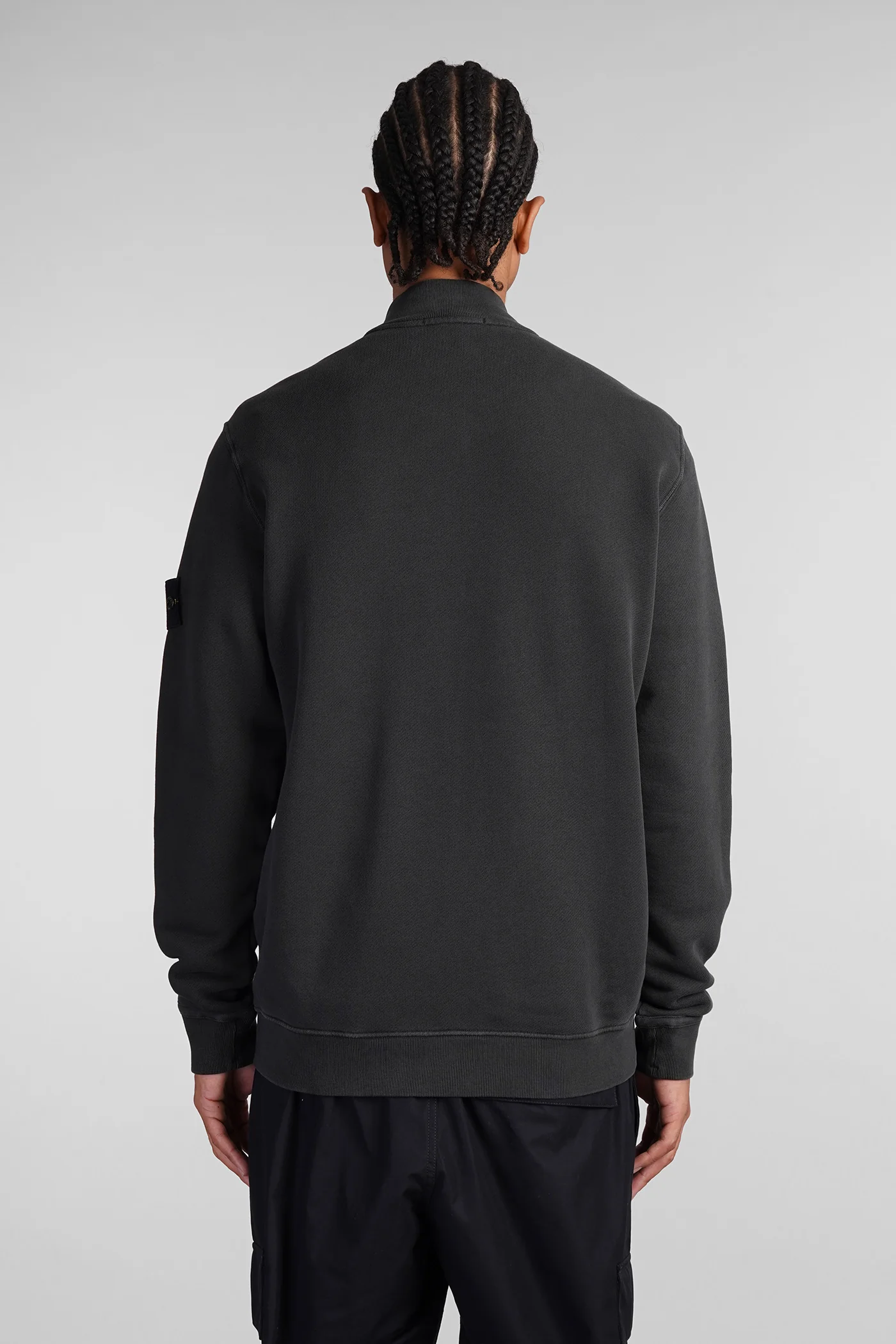 Sweatshirt in grey cotton - Image 3