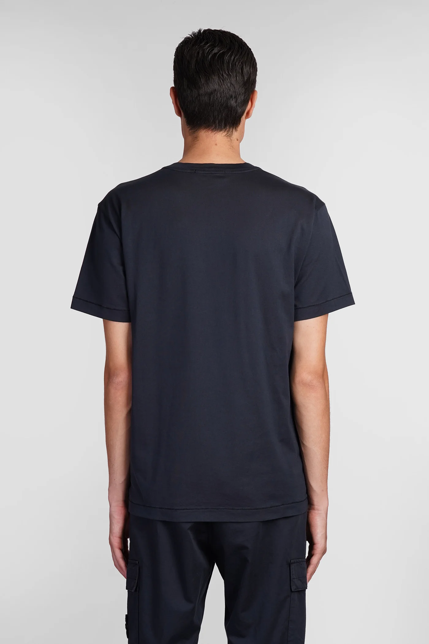 T-Shirt in blue cotton - Image 3