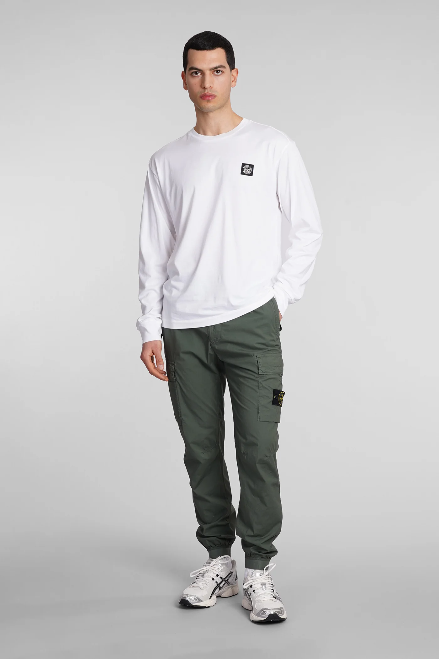 T-Shirt in white cotton - Image 2