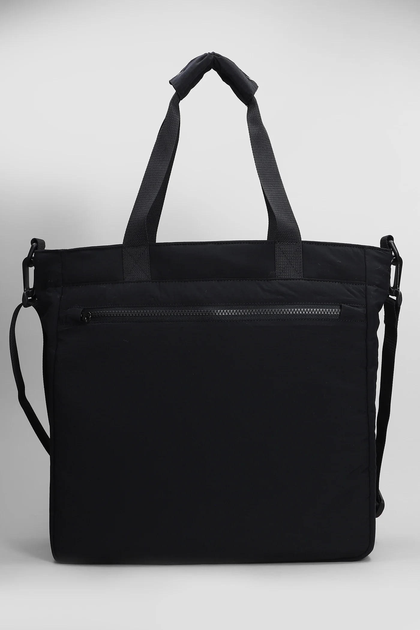 Tote in black polyamide - Image 3