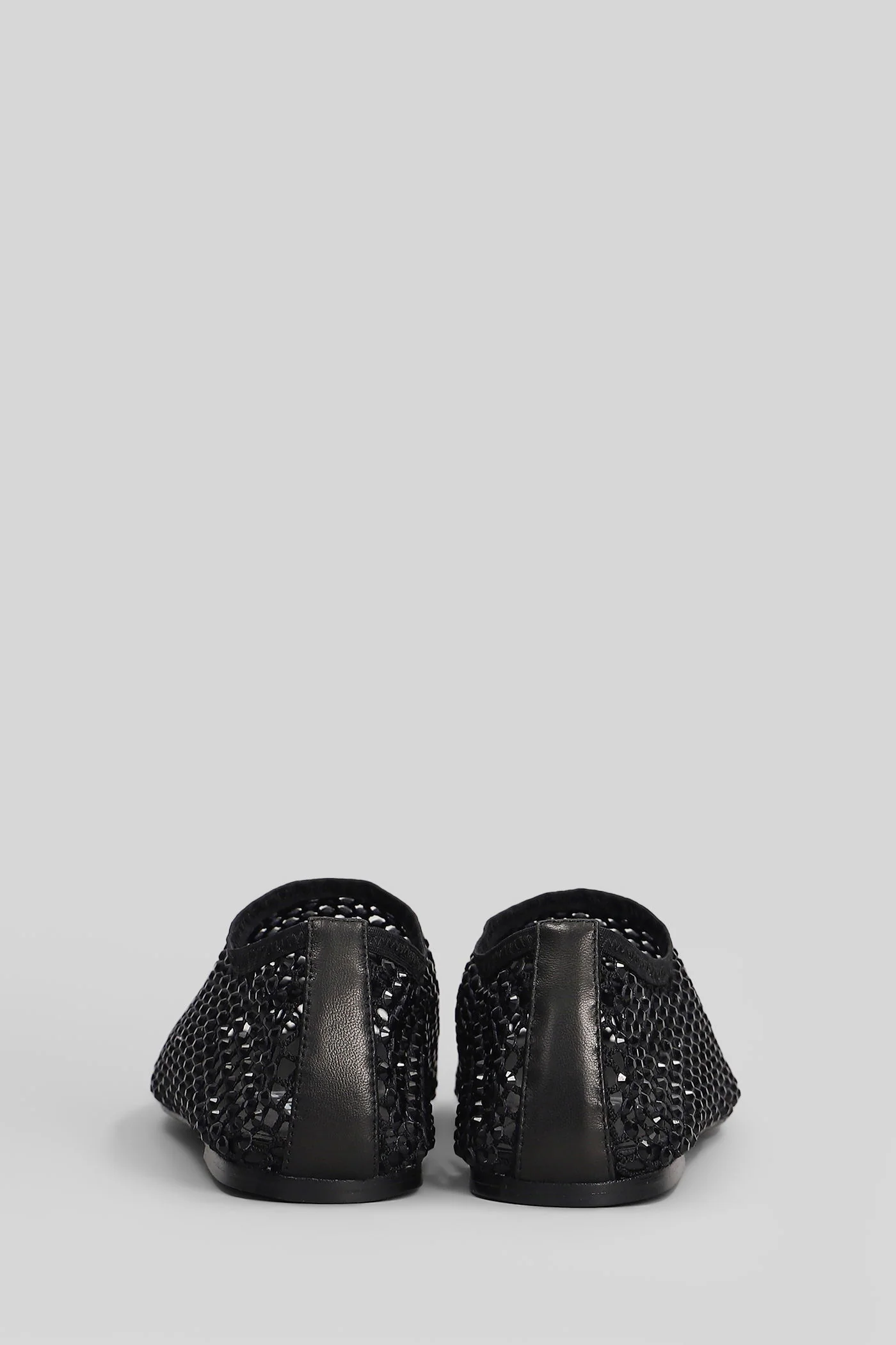 Ballet flats in black leather - Image 4