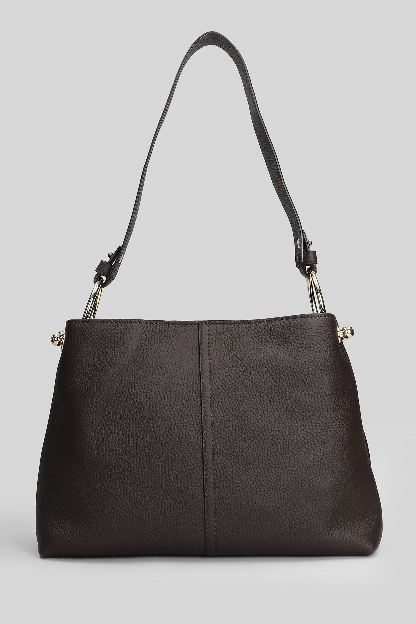 Lana hobo Shoulder bag in brown leather - Image 3