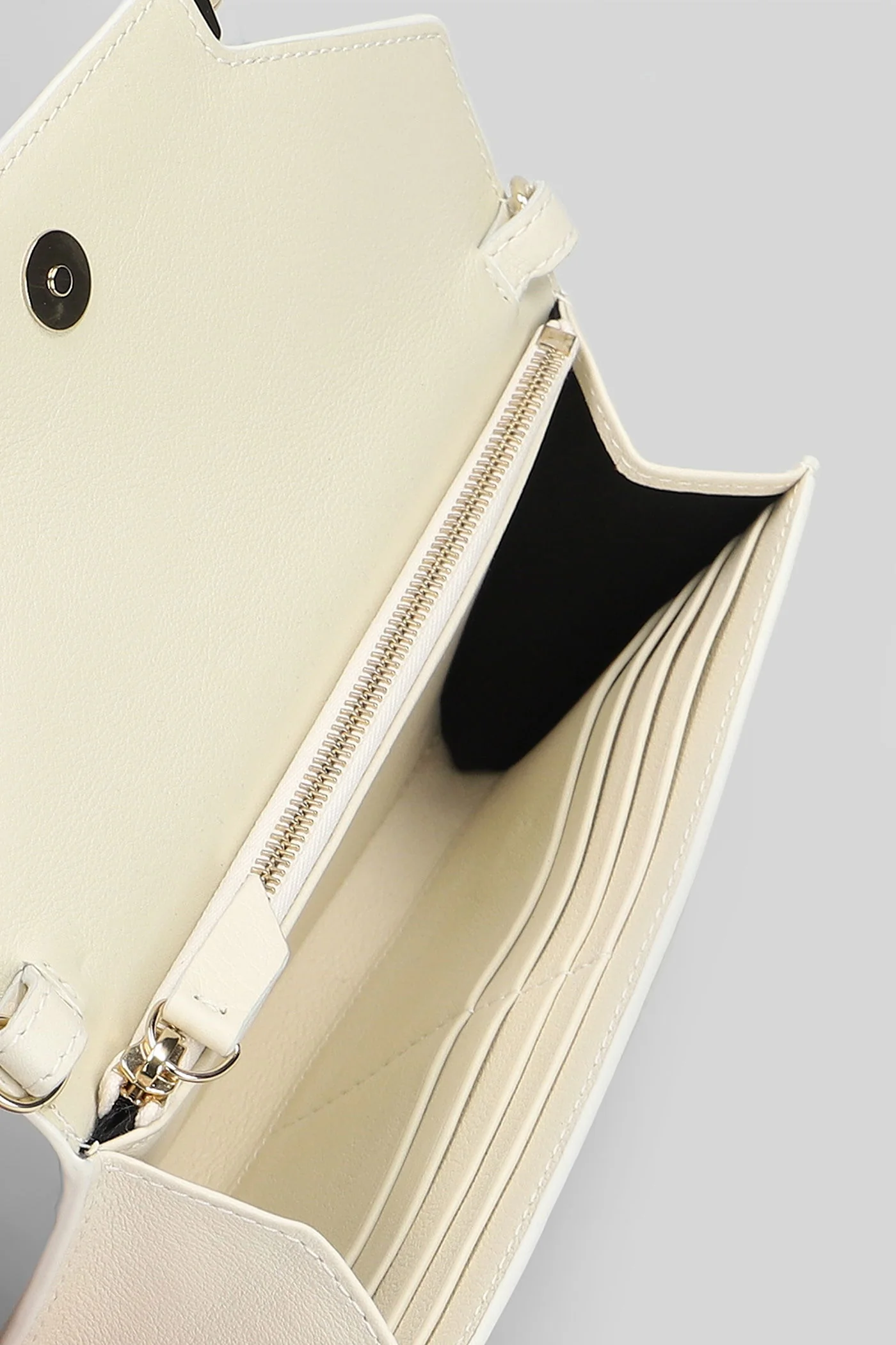 Multrees Wallet in beige leather - Image 4