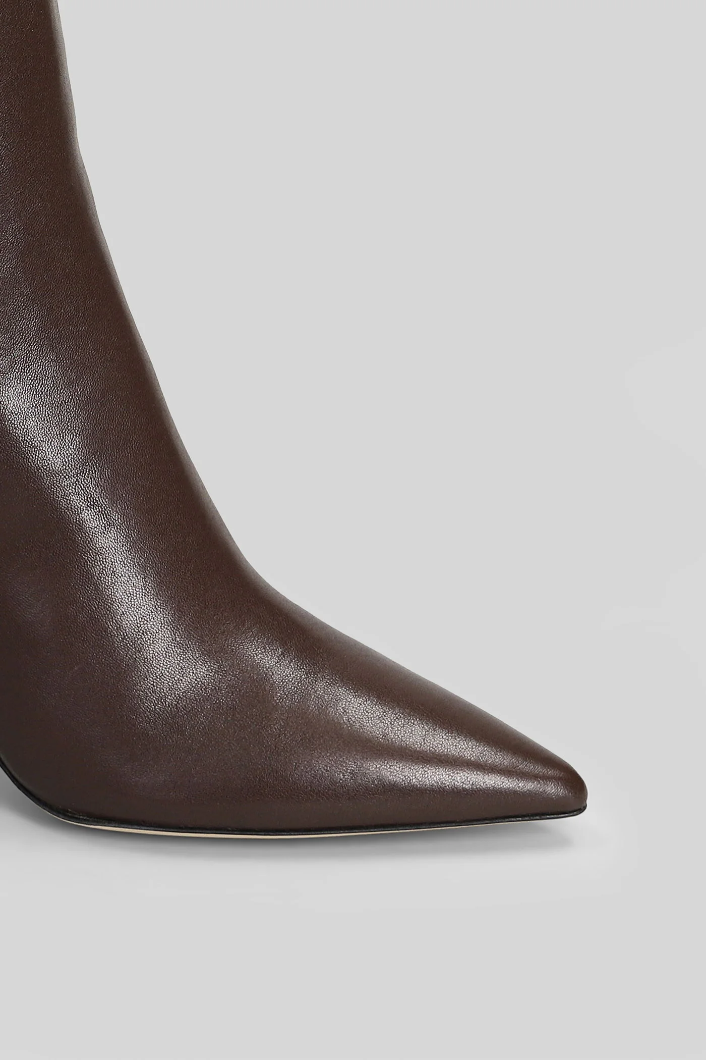 5050 vinnie High heels Ankle boots in brown leather - Image 5