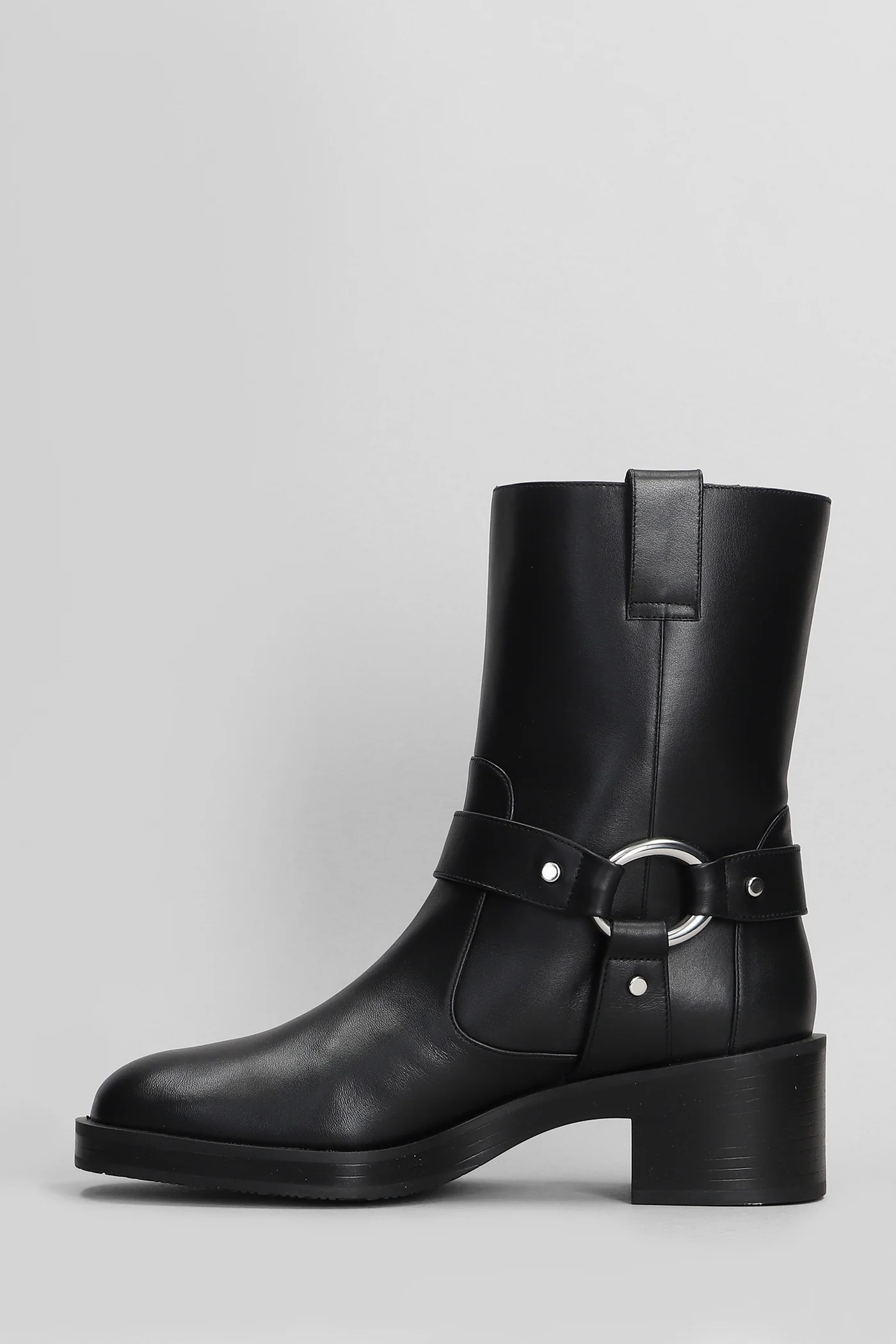 Jax High heels Ankle boots in black leather - Image 3