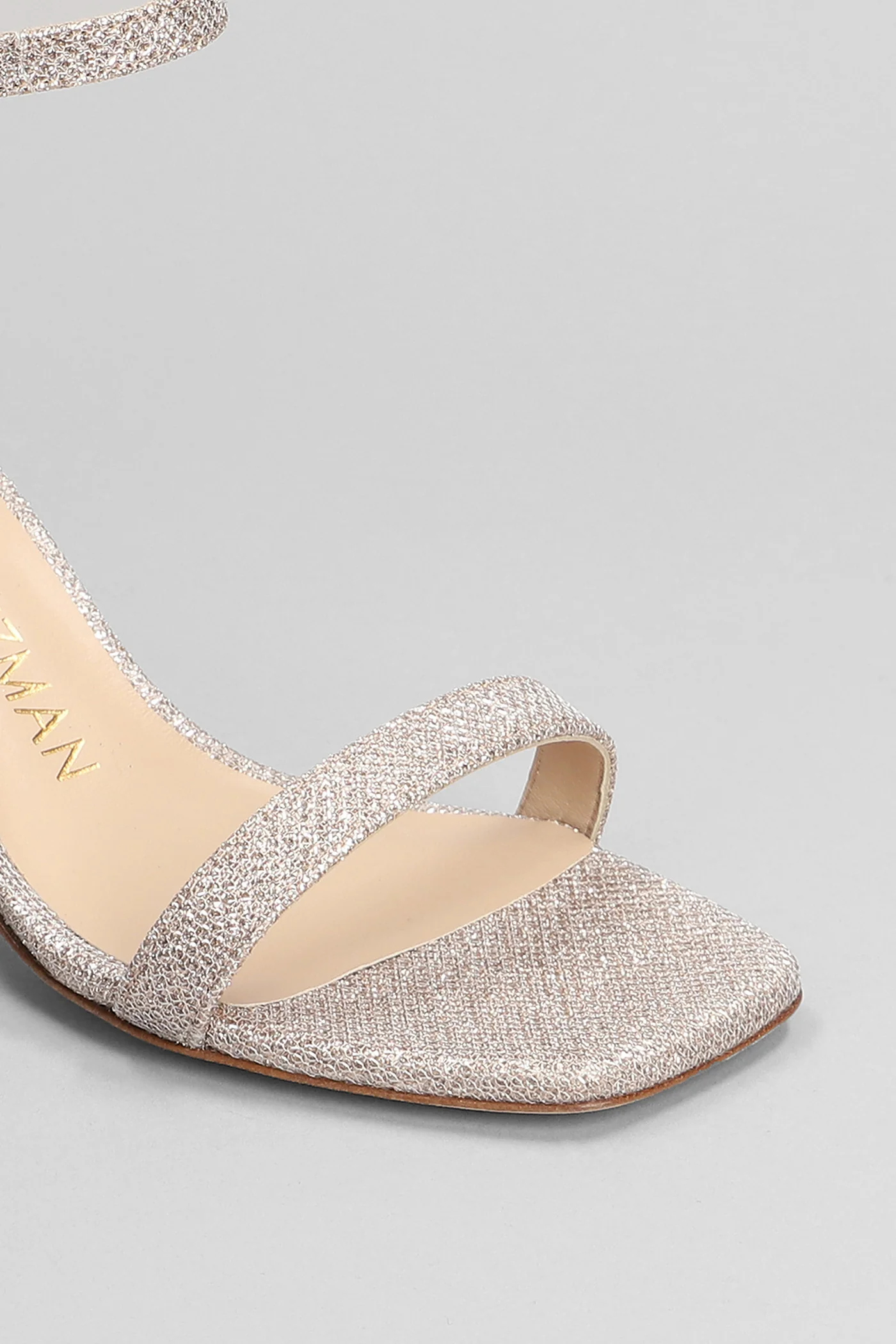 Nudistcurve 75 Sandals in bronze glitter - Image 5