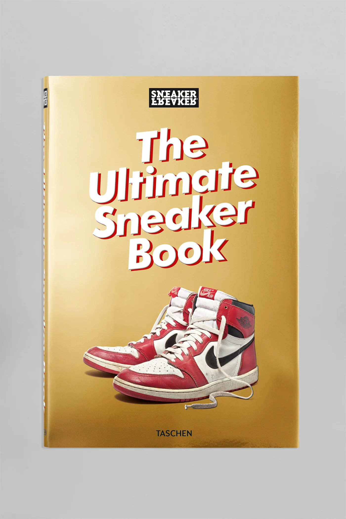 The ultimate sneaker  in gold Paper
