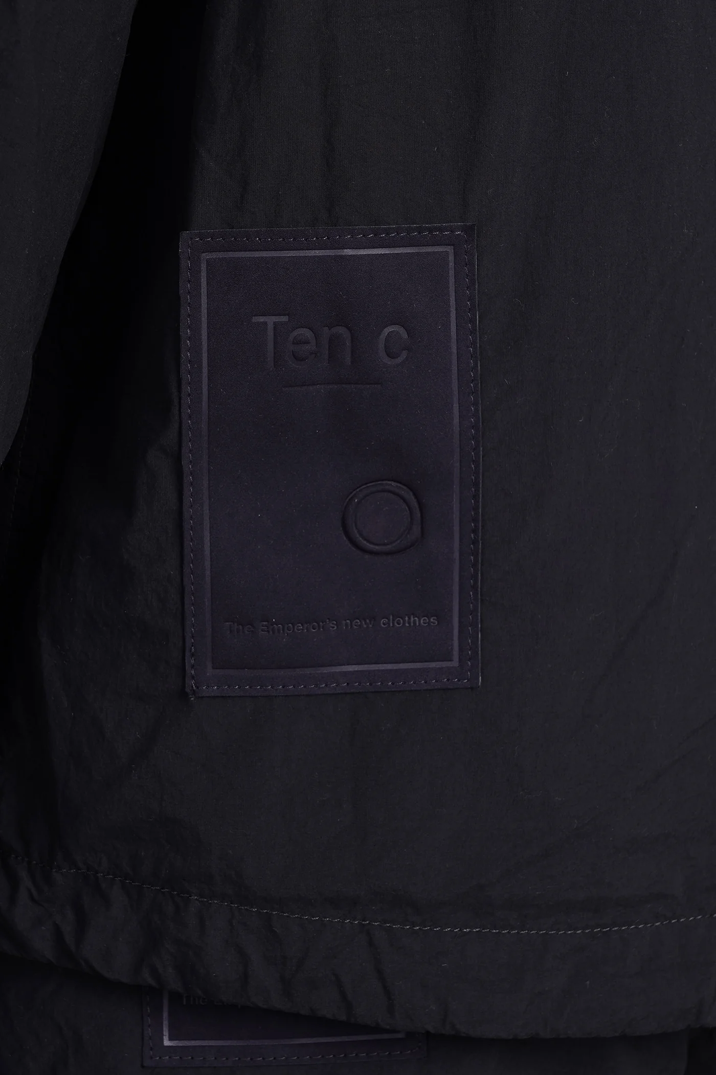 Casual jacket in black polyamide - Image 5