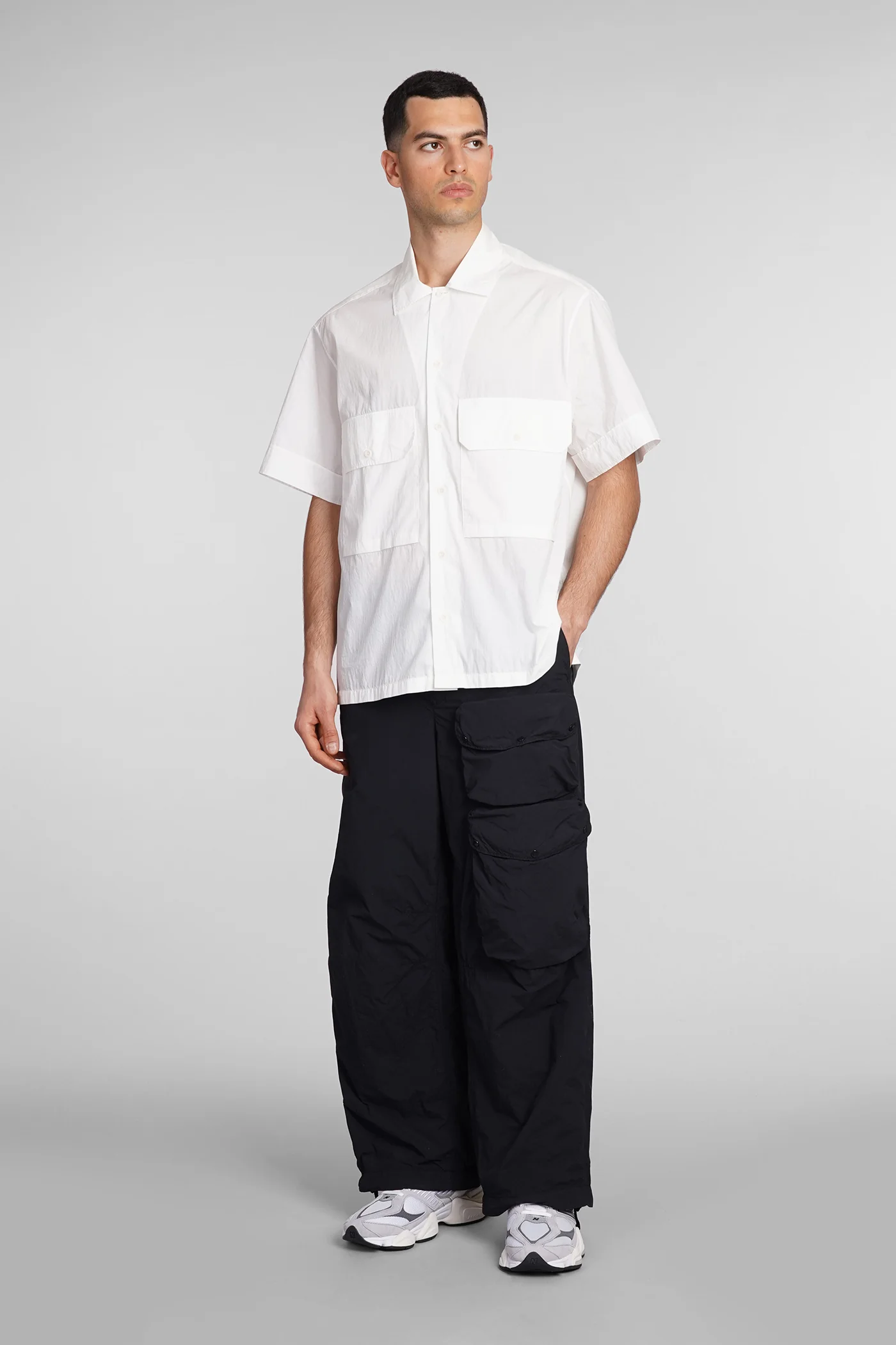 Shirt in white cotton - Image 2