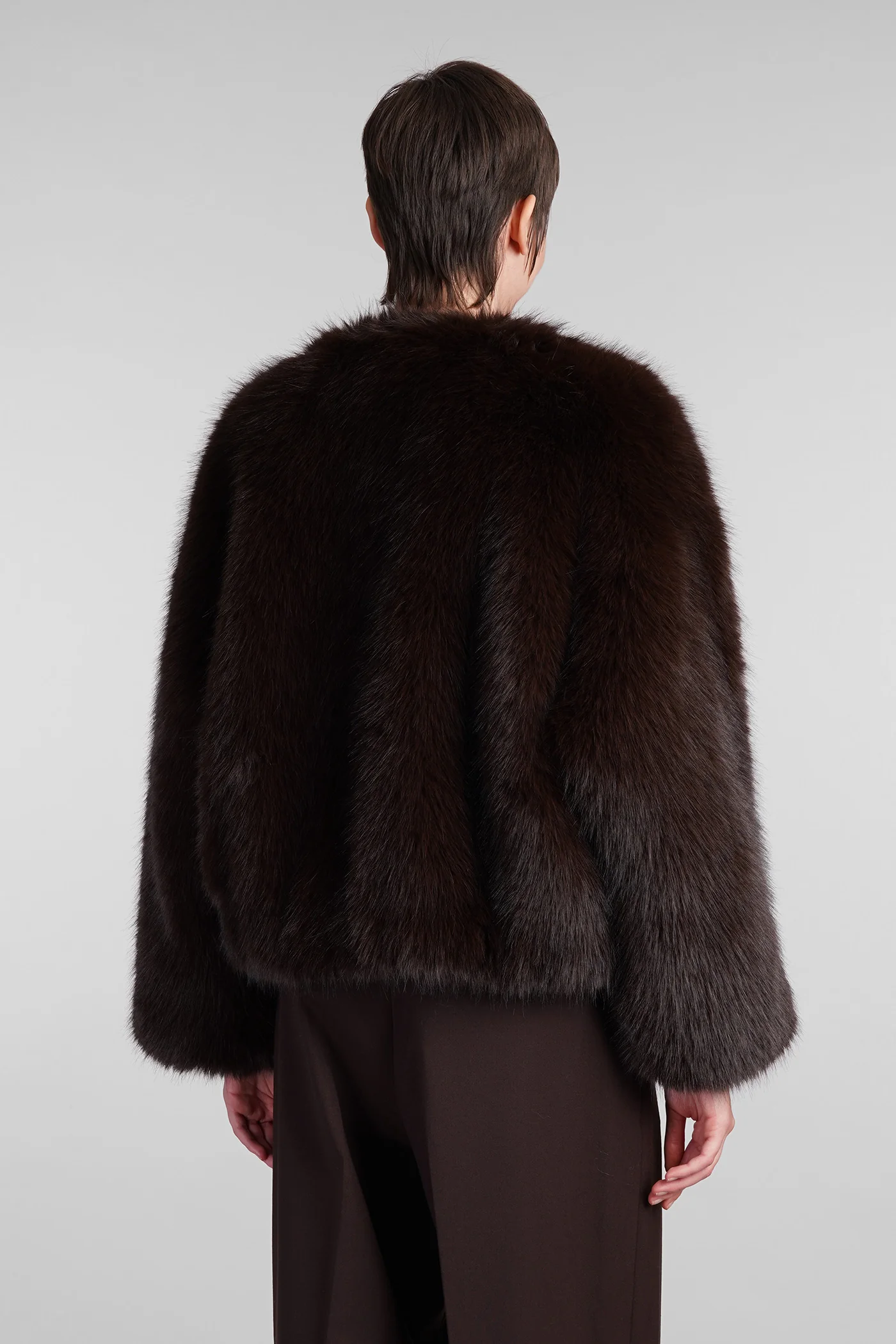 Taylor Fur & Shearling in brown polyester - Image 3