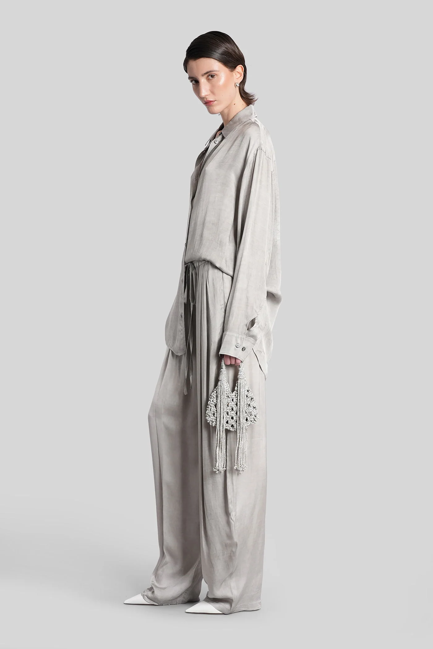 Wendela set  in grey cotton - Image 2