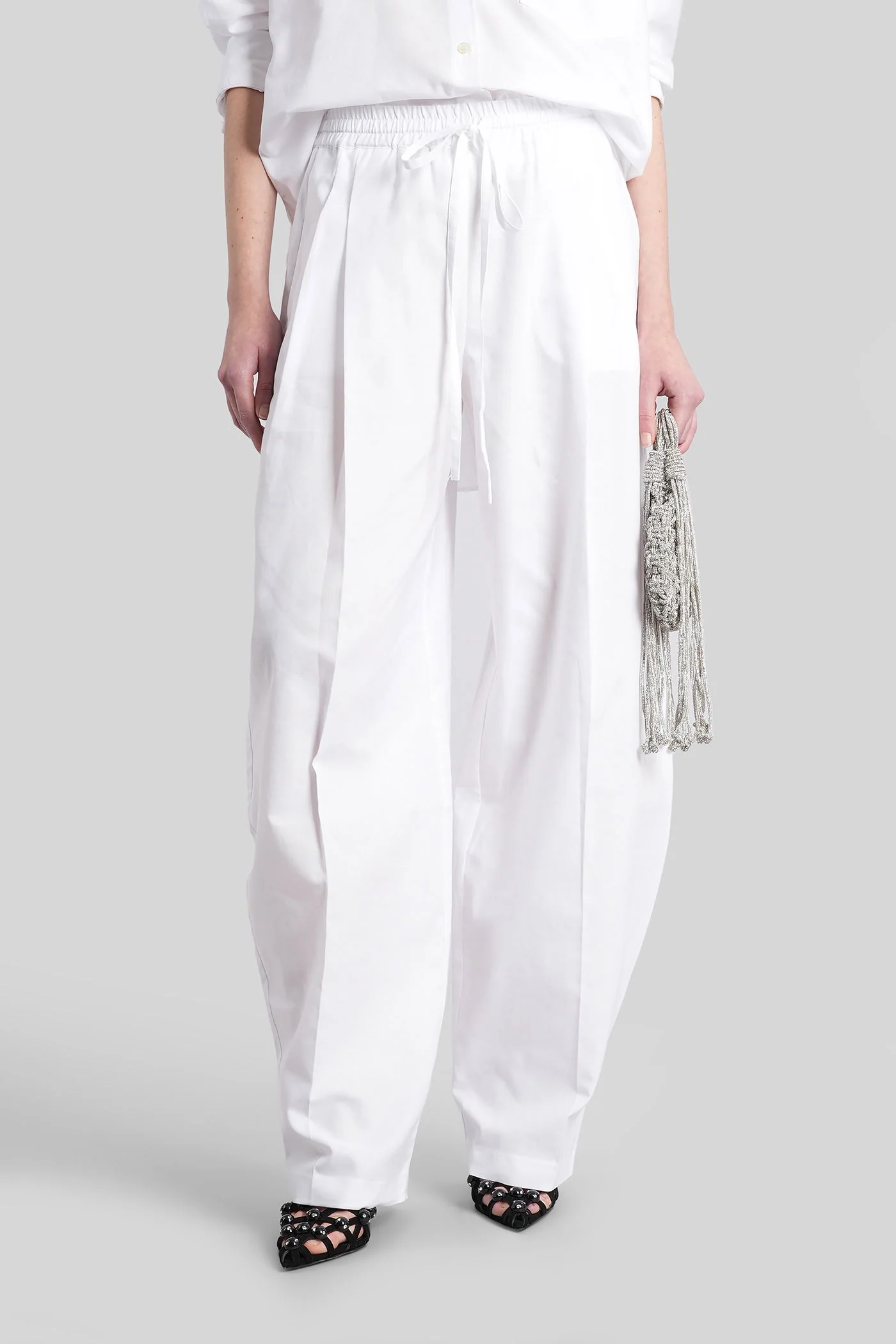 Wendela set  in white cotton - Image 3
