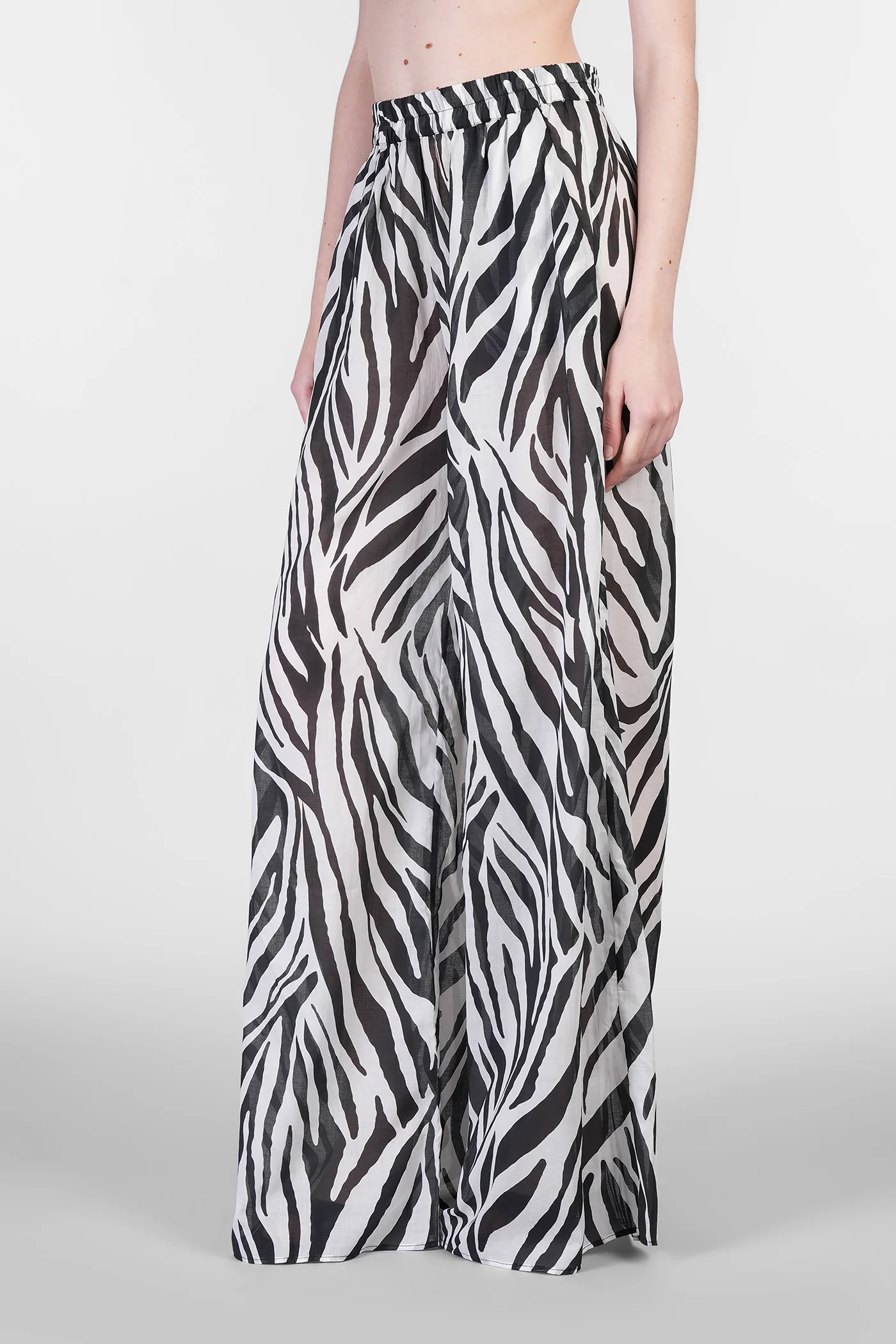 Wiley Pants in white cotton - Image 4