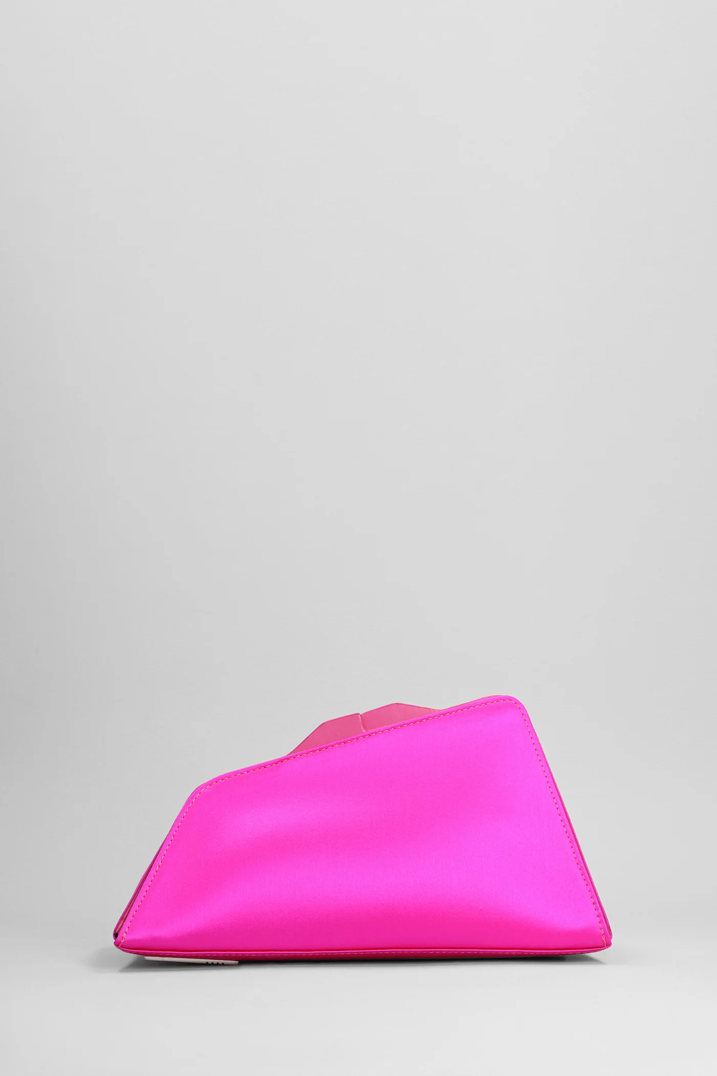 8.30 pm Clutch in fuxia satin - Image 3