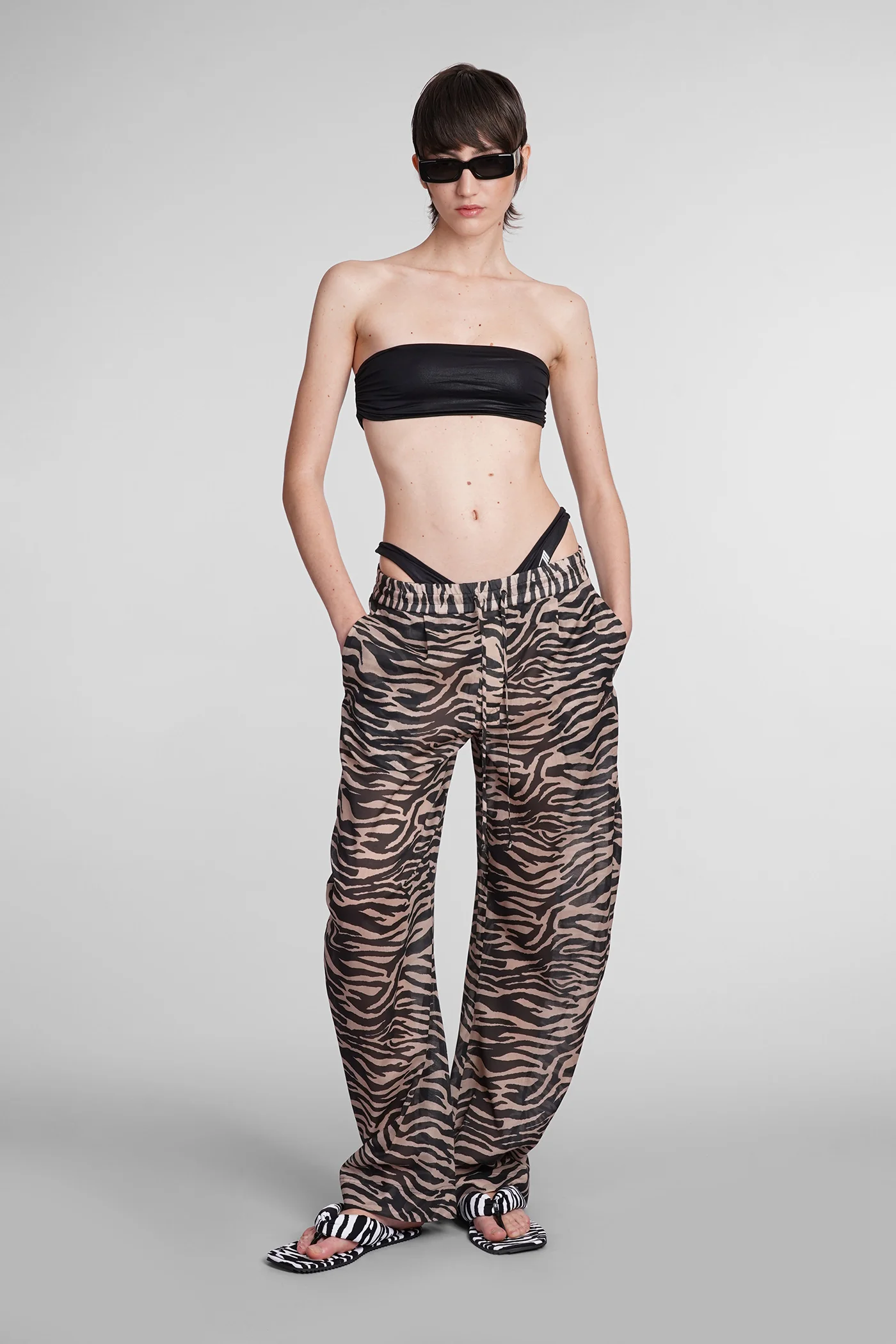 Beachwear in black polyamide - Image 2