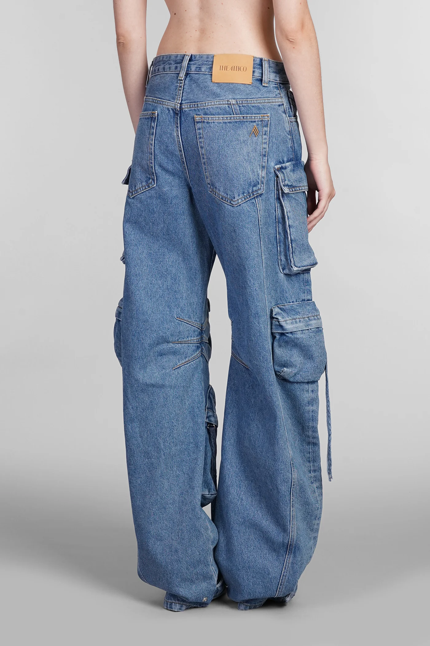 Fern Jeans in blue cotton - Image 3