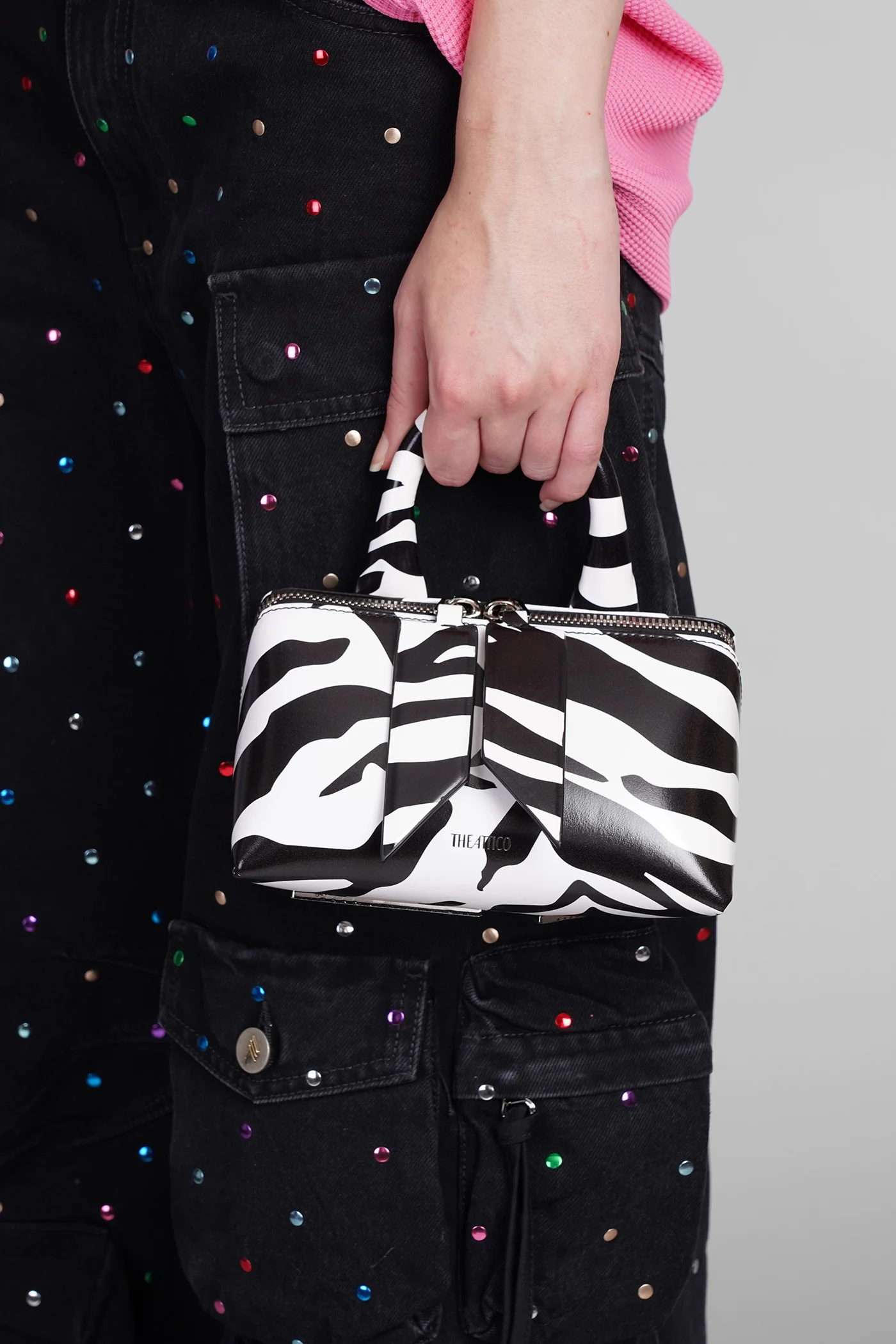 Frigay Shoulder bag in black leather - Image 2