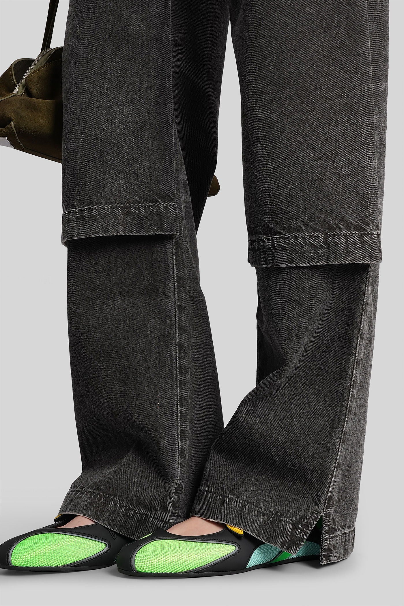 Jeans in black cotton - Image 5
