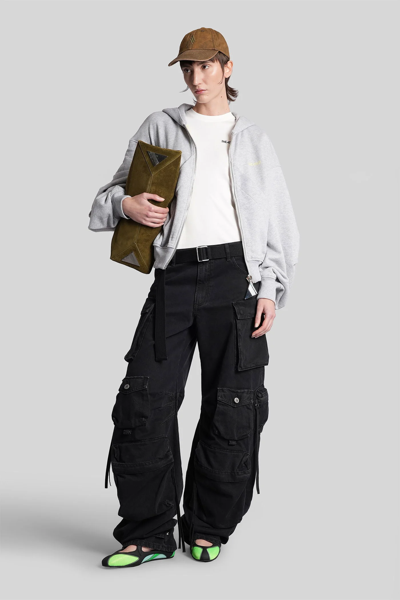 Jeans in black cotton - Image 22