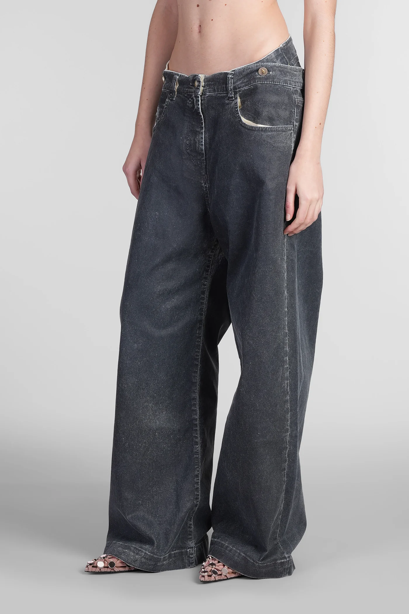 Jeans in blue cotton - Image 4