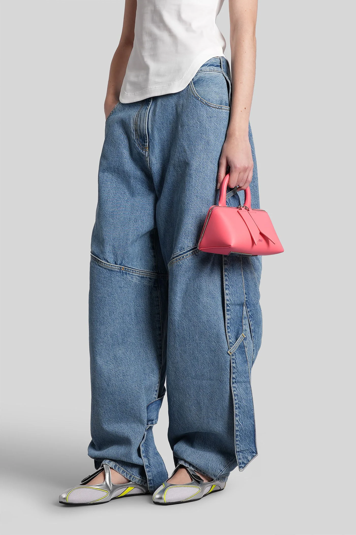 Jeans in blue cotton - Image 4