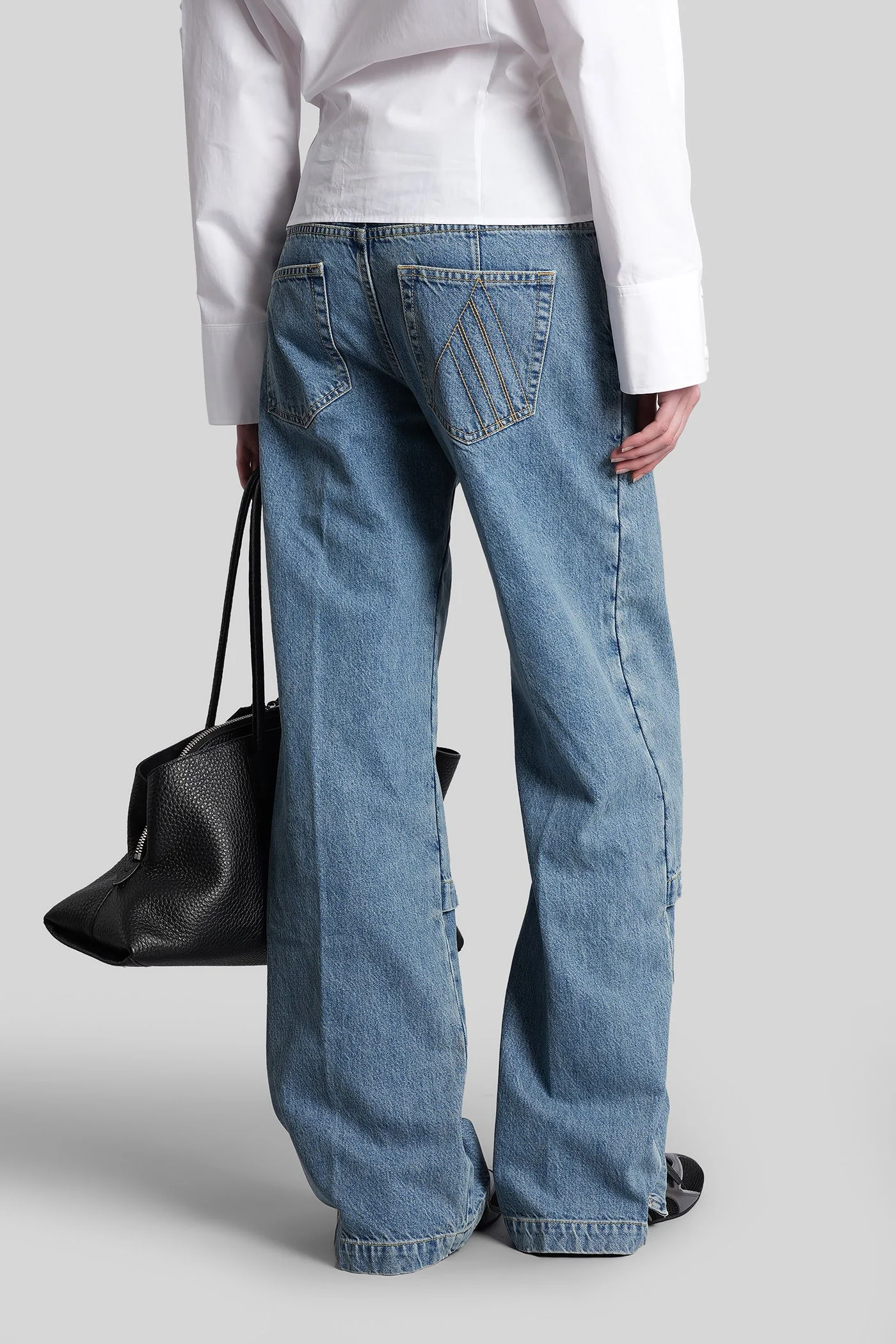 Jeans in blue cotton - Image 8