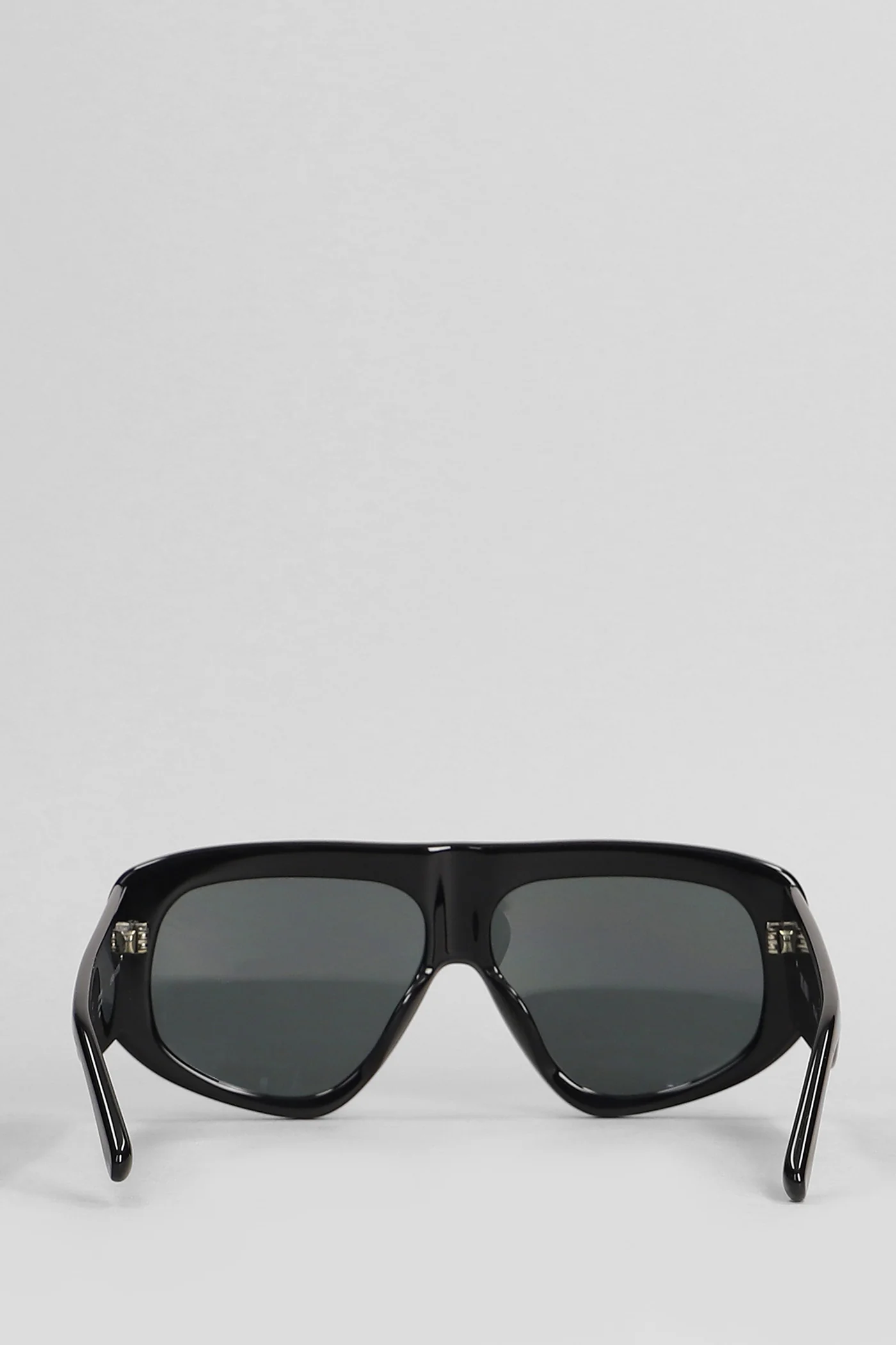 Milano Sunglasses in black acrylic - Image 3