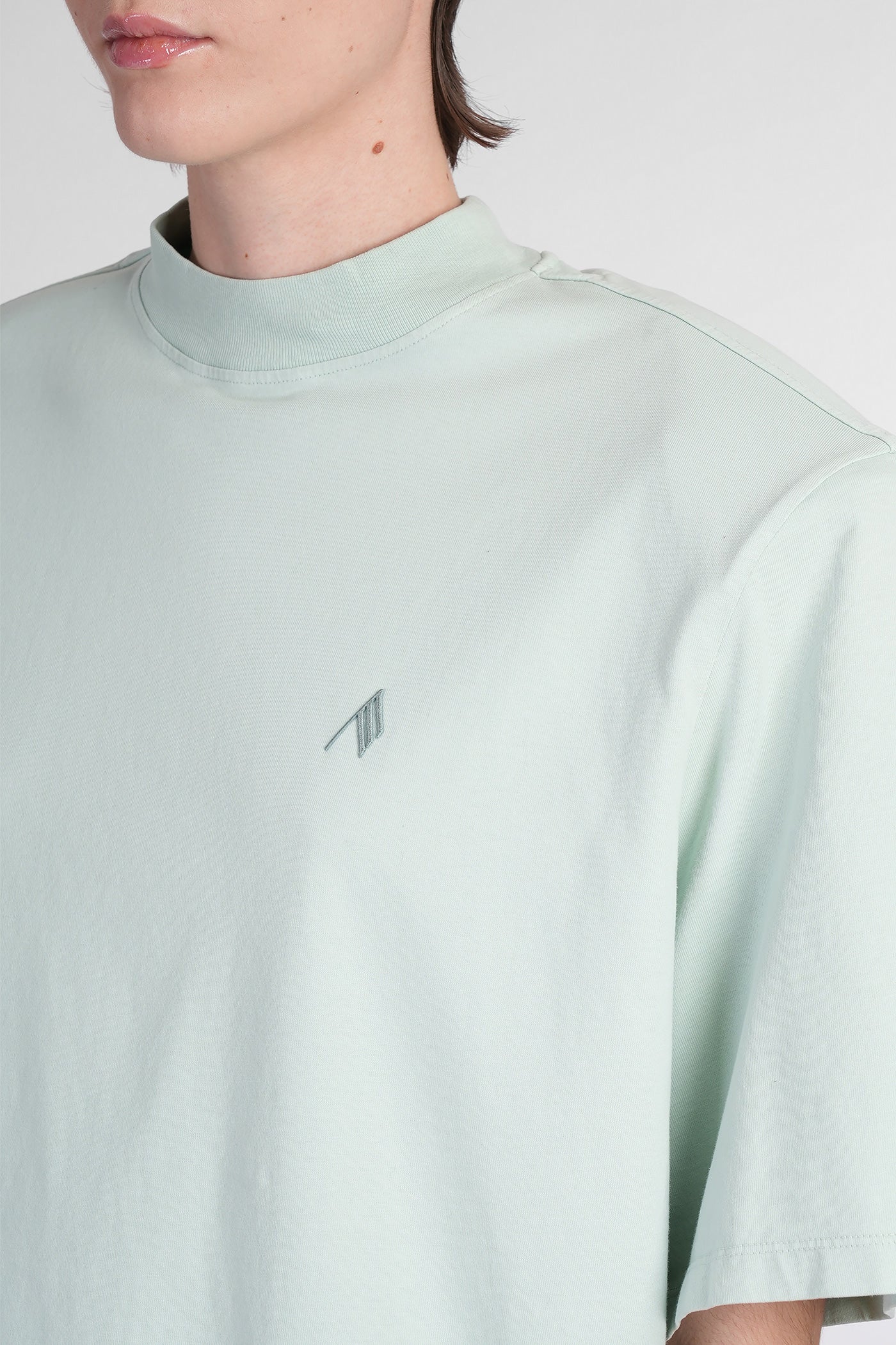 T-Shirt in green cotton - Image 5