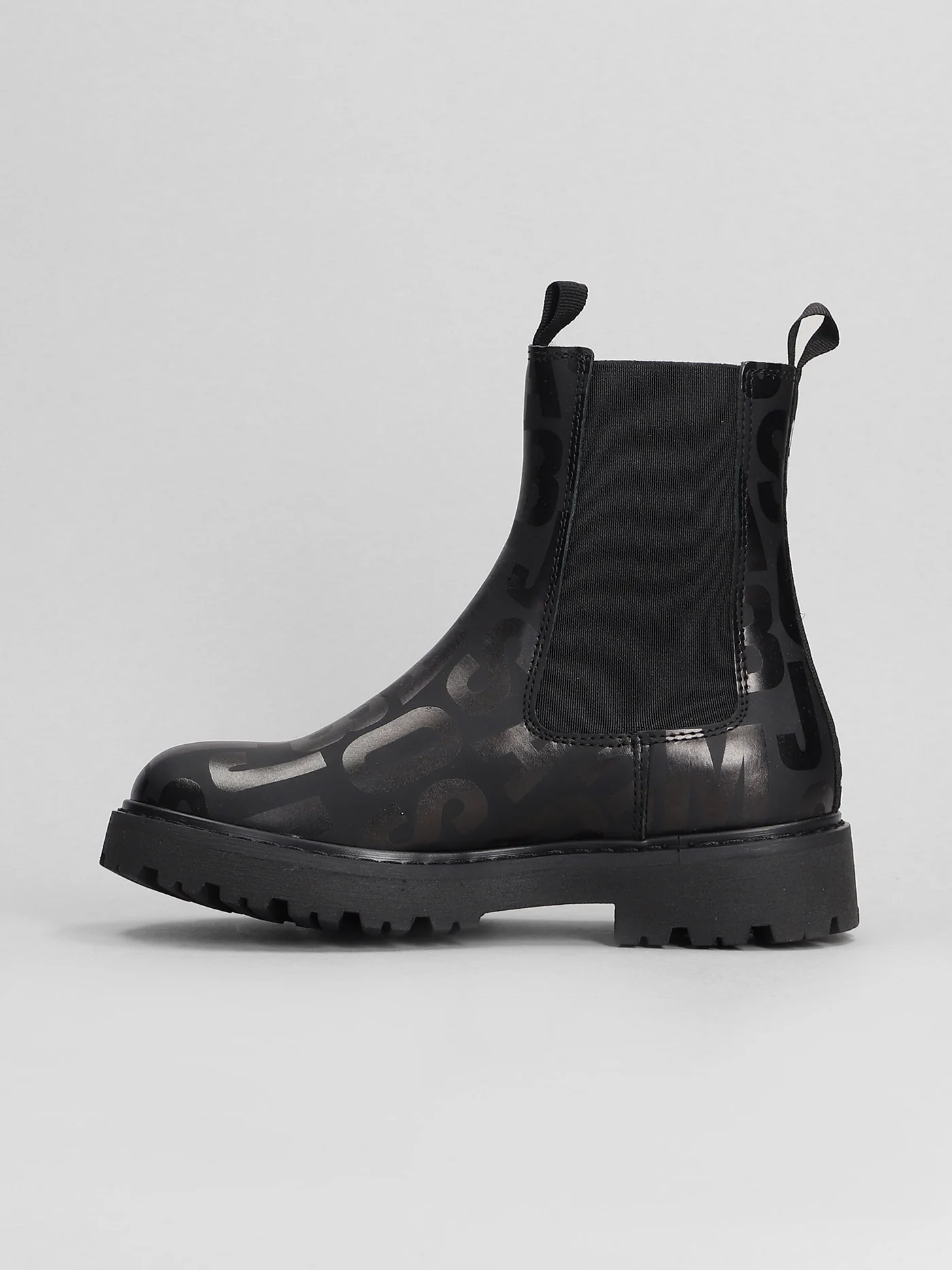 Ankle boots in black leather - Image 3