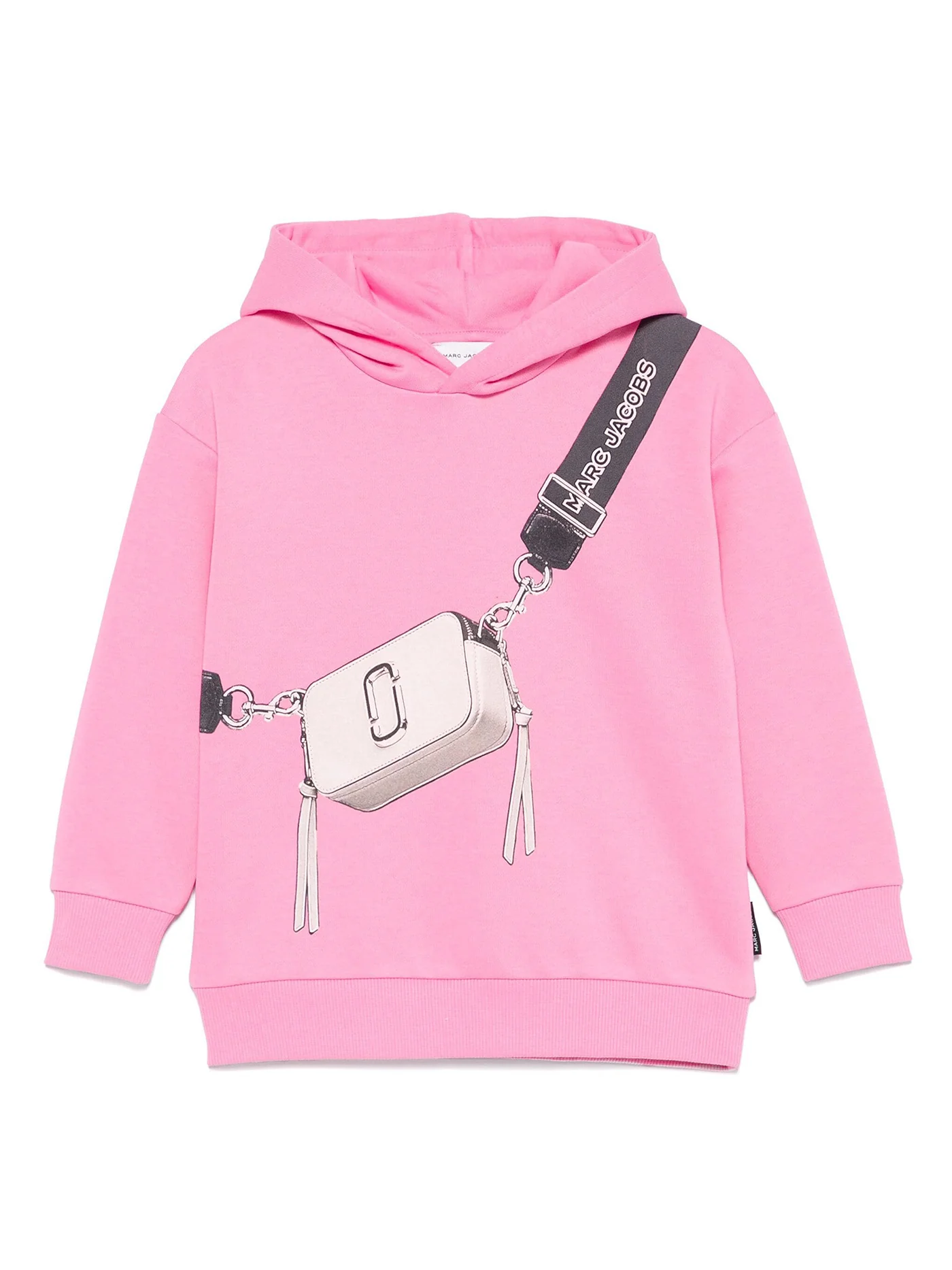 Sweatshirt in rose-pink cotton
