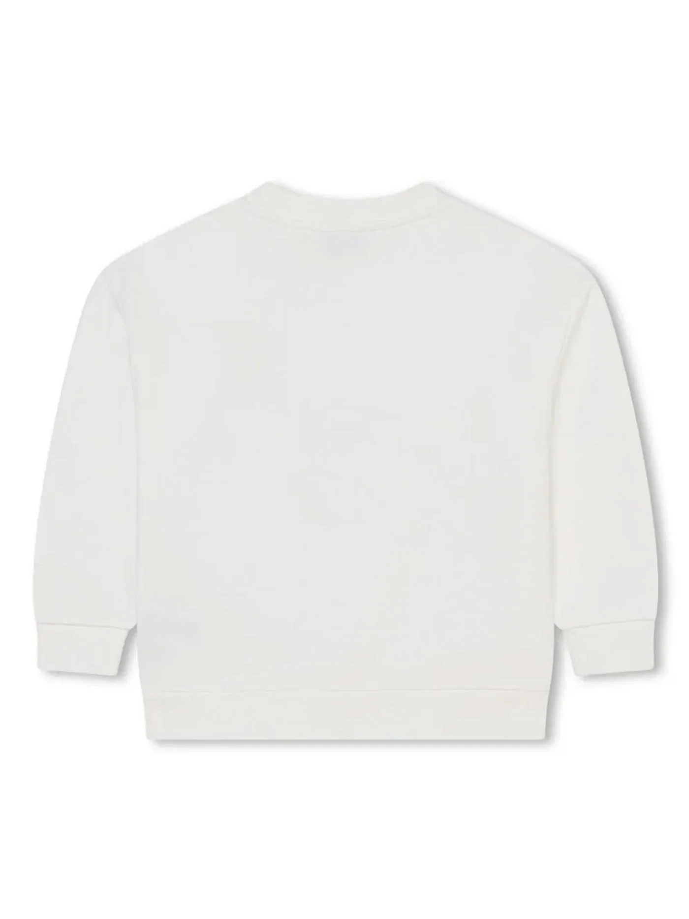 Sweatshirt in white cotton - Image 2