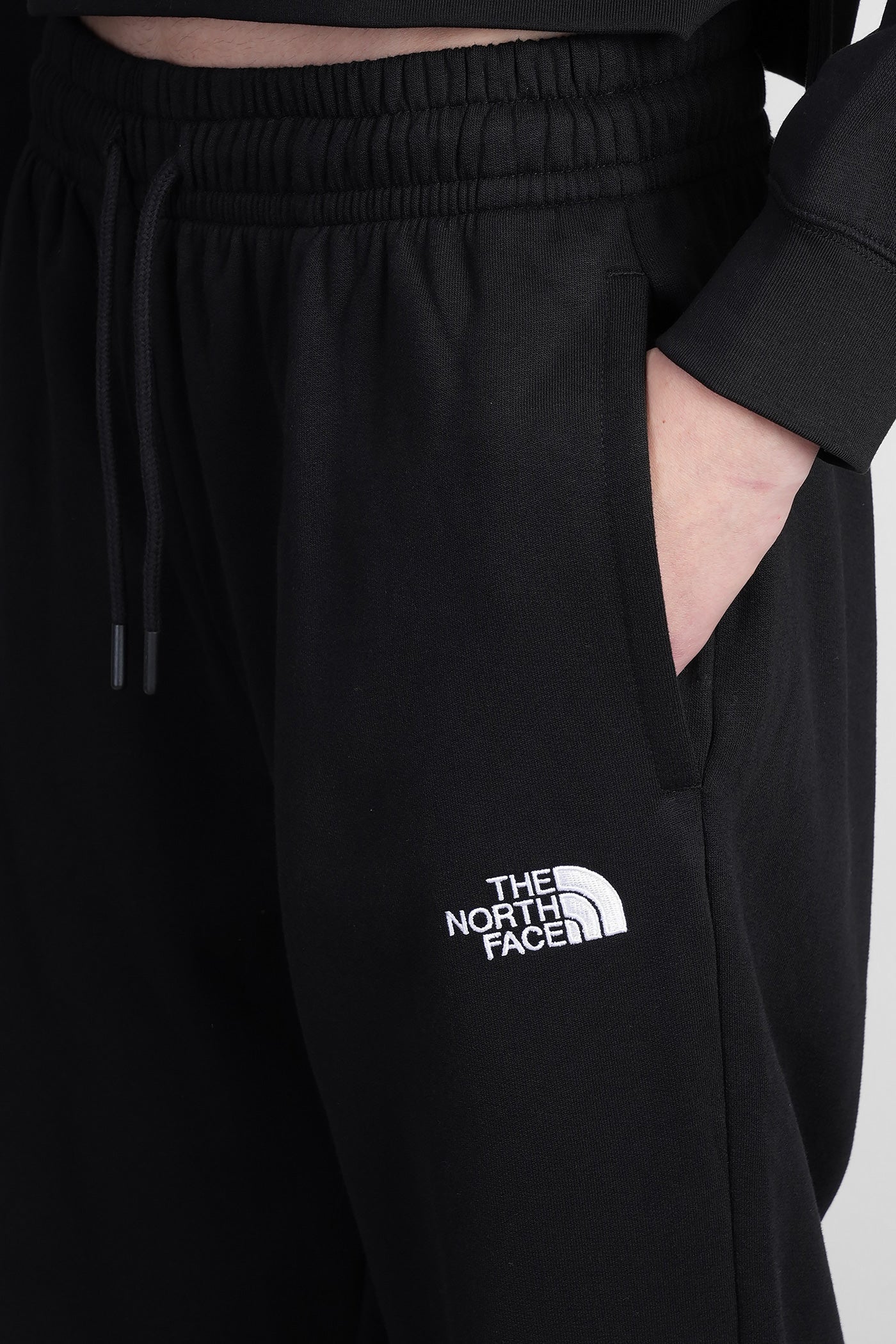 Essential Jogger Pants in black cotton - Image 5