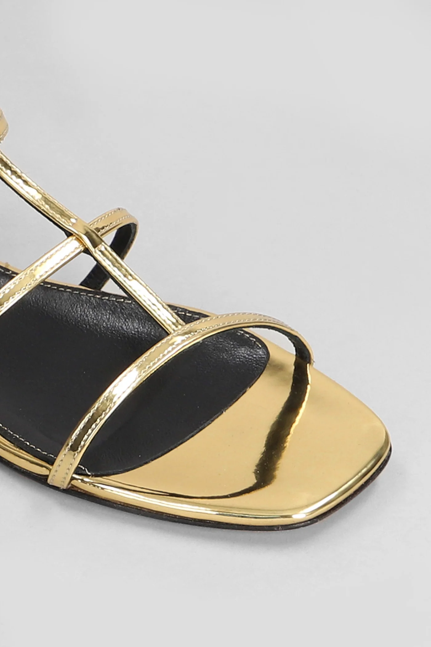 Flats in gold leather - Image 5