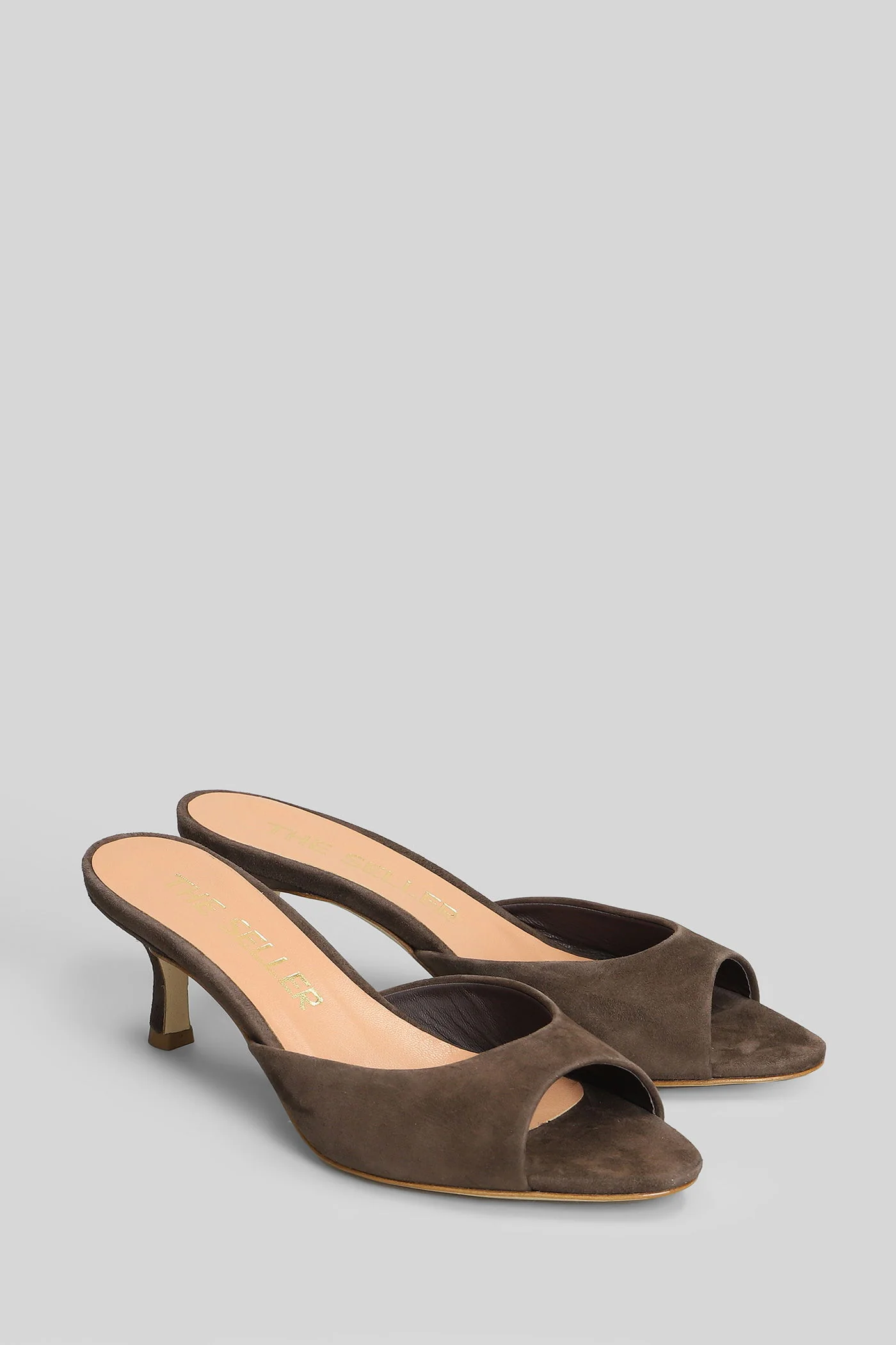 Slipper-Mule in dark brown suede - Image 2