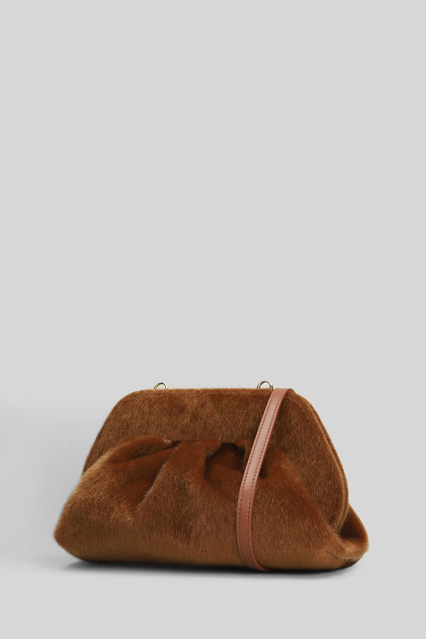 Tia Pony Clutch in leather color pony skin - Image 2