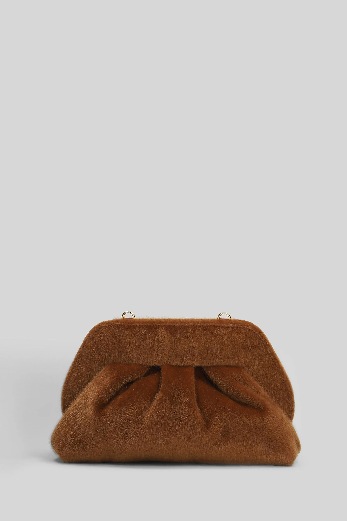 Tia Pony Clutch in leather color pony skin - Image 3