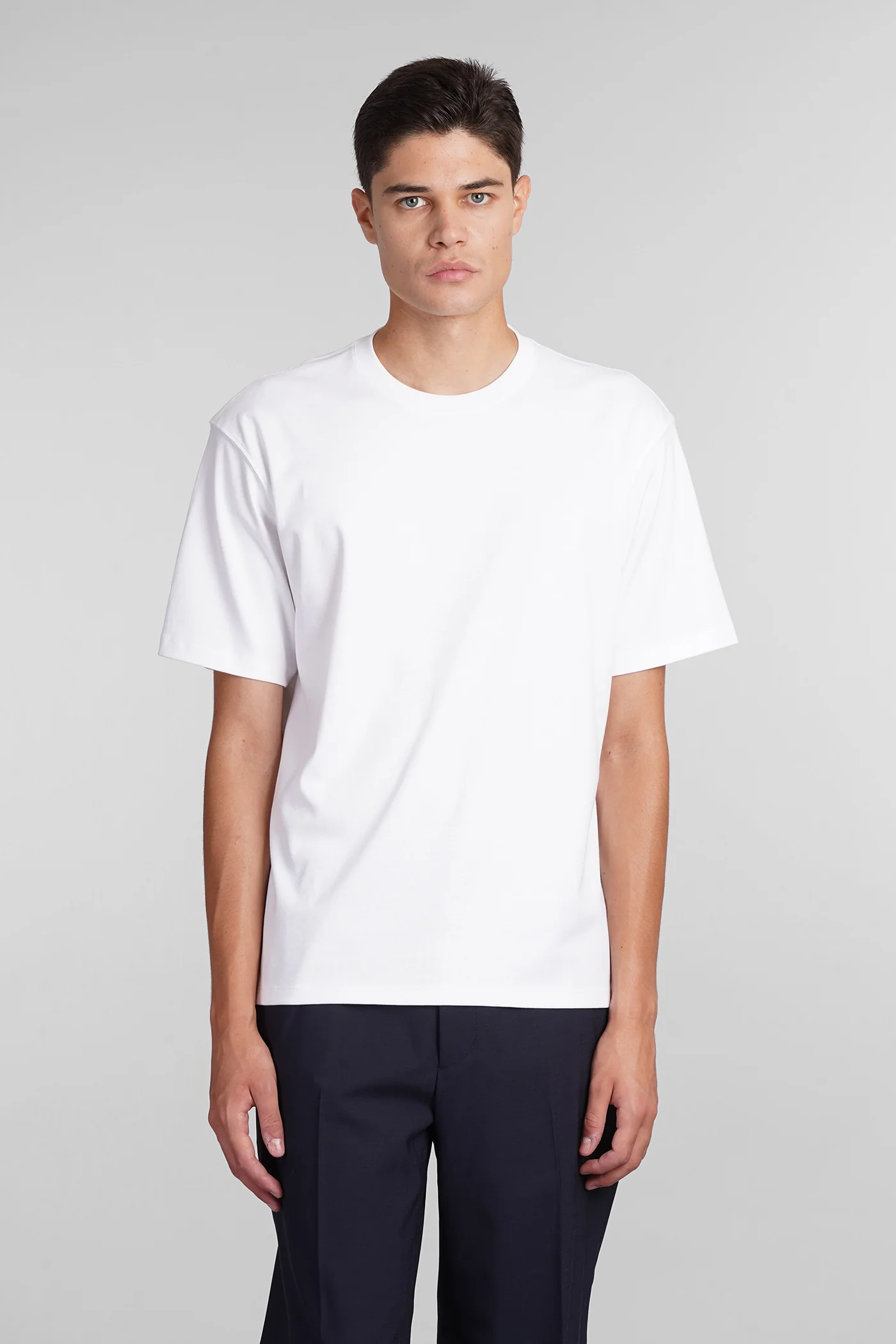 T-Shirt in white cotton
