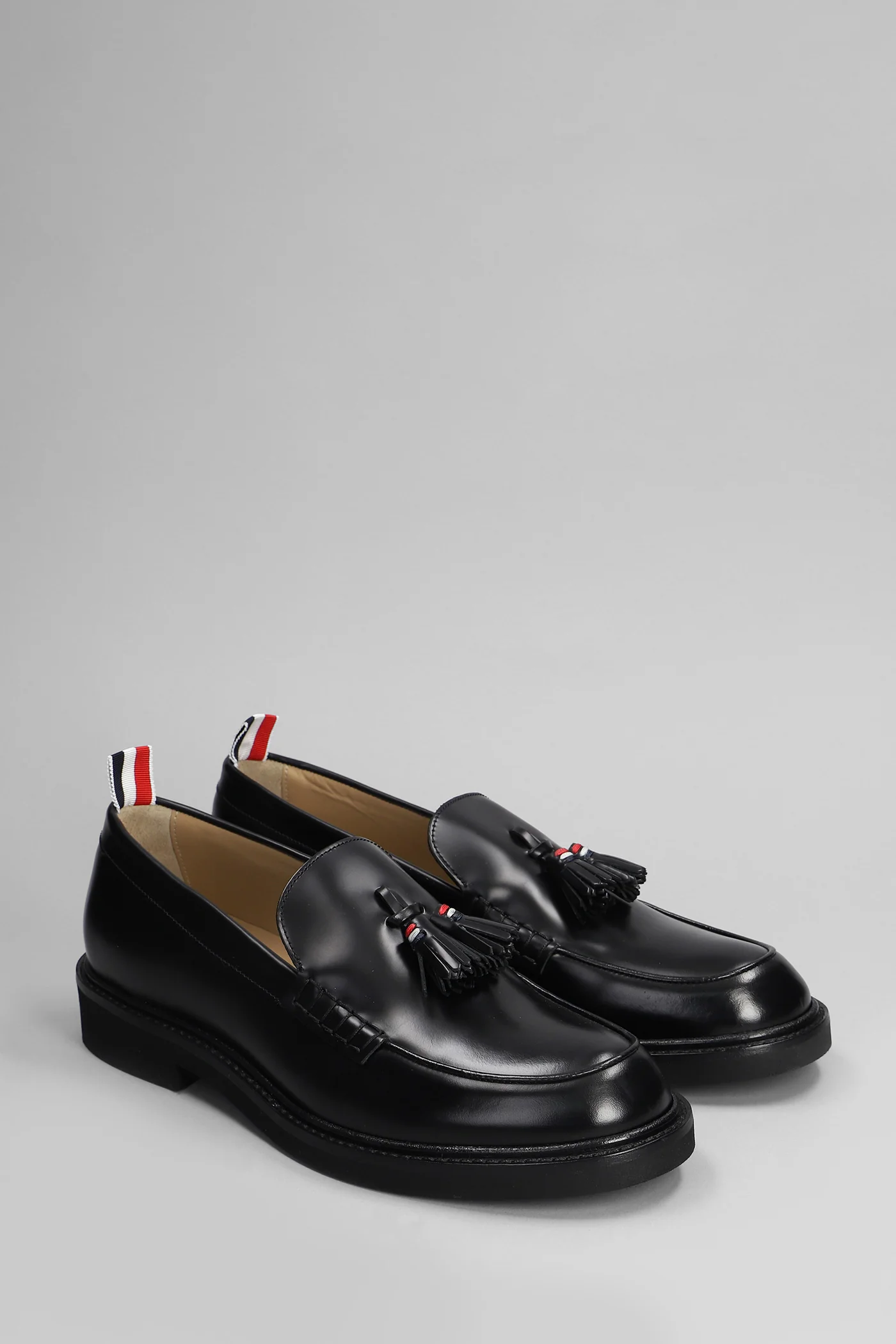 Loafers in black leather - Image 2