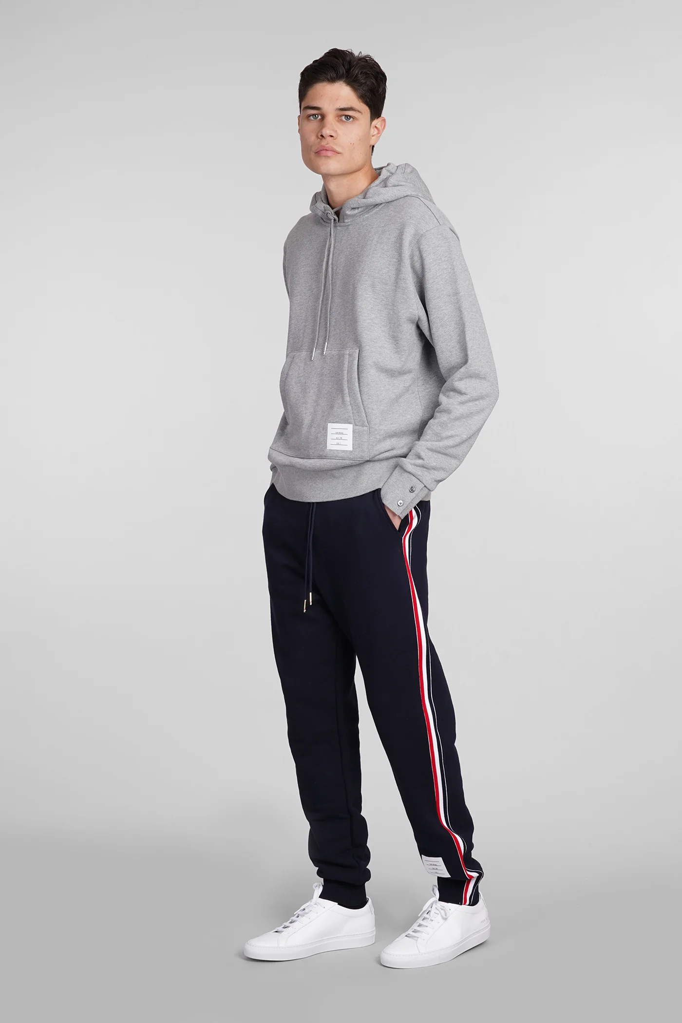 Pants in blue cotton - Image 2