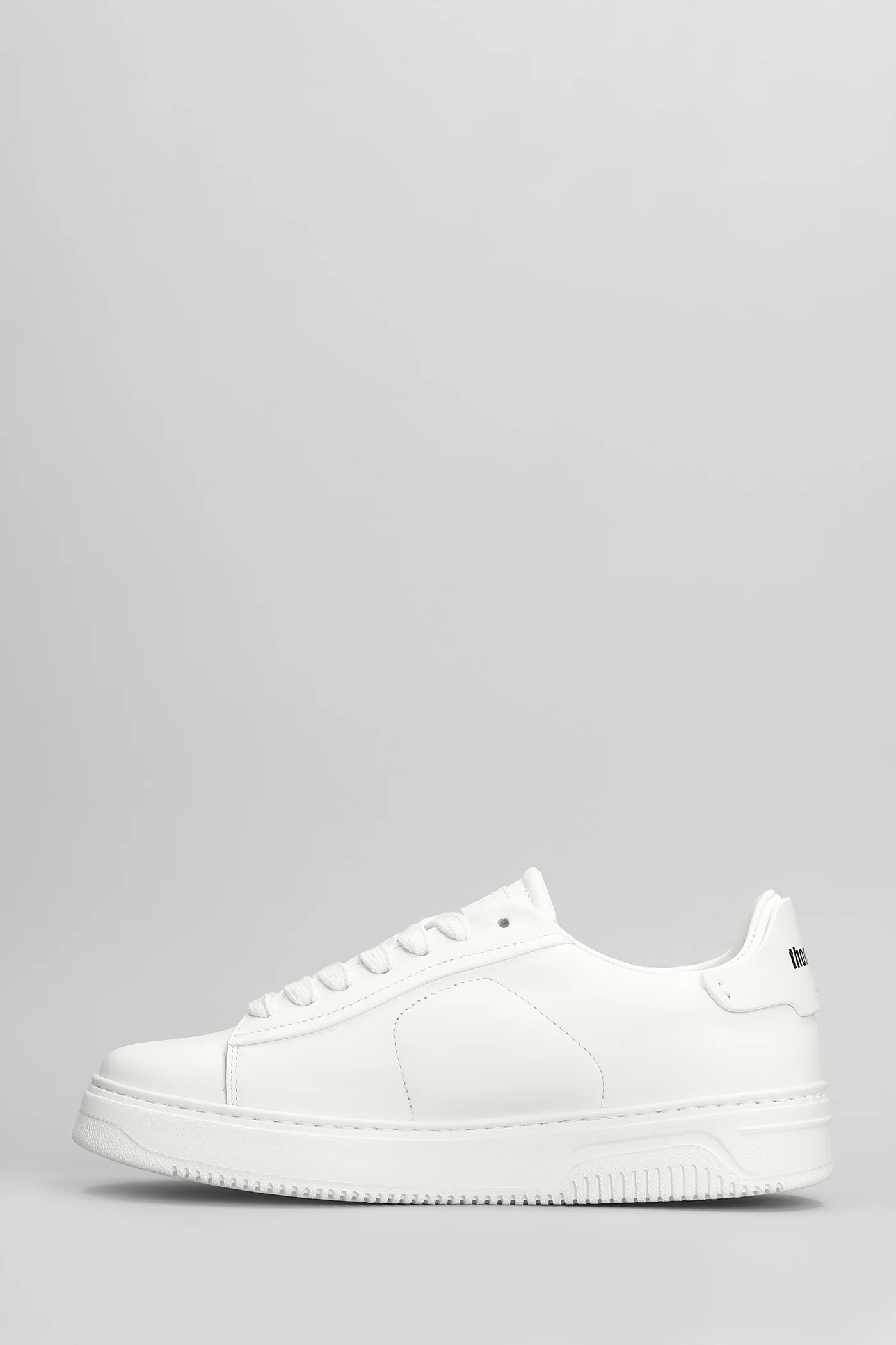 Sneakers in white leather - Image 3