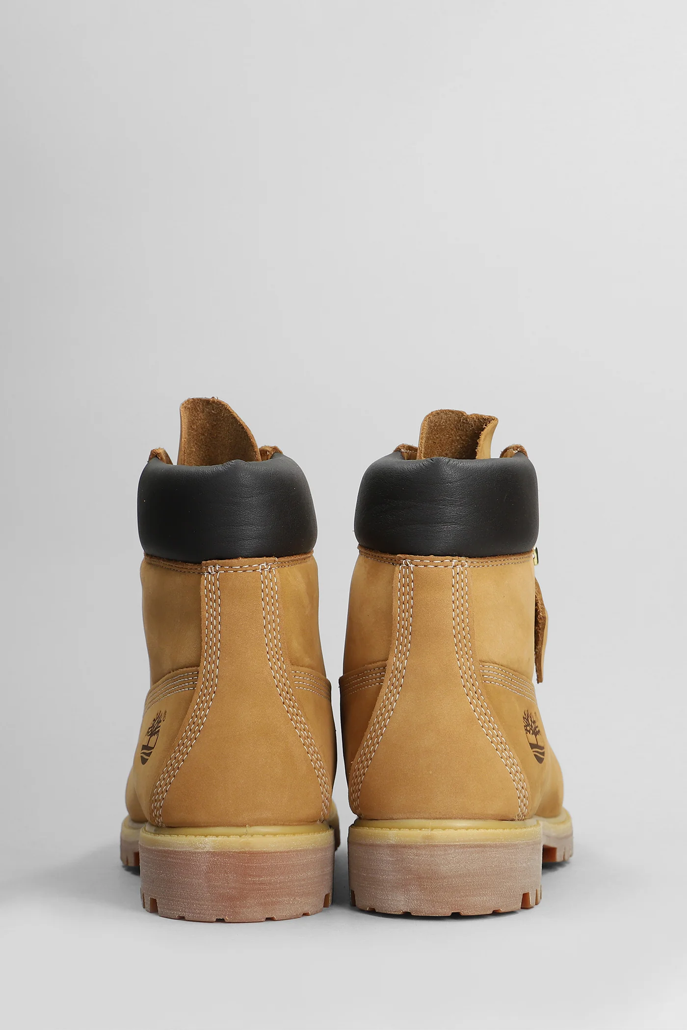 Premium 6 In Lace Combat boots in beige nubuck - Image 4