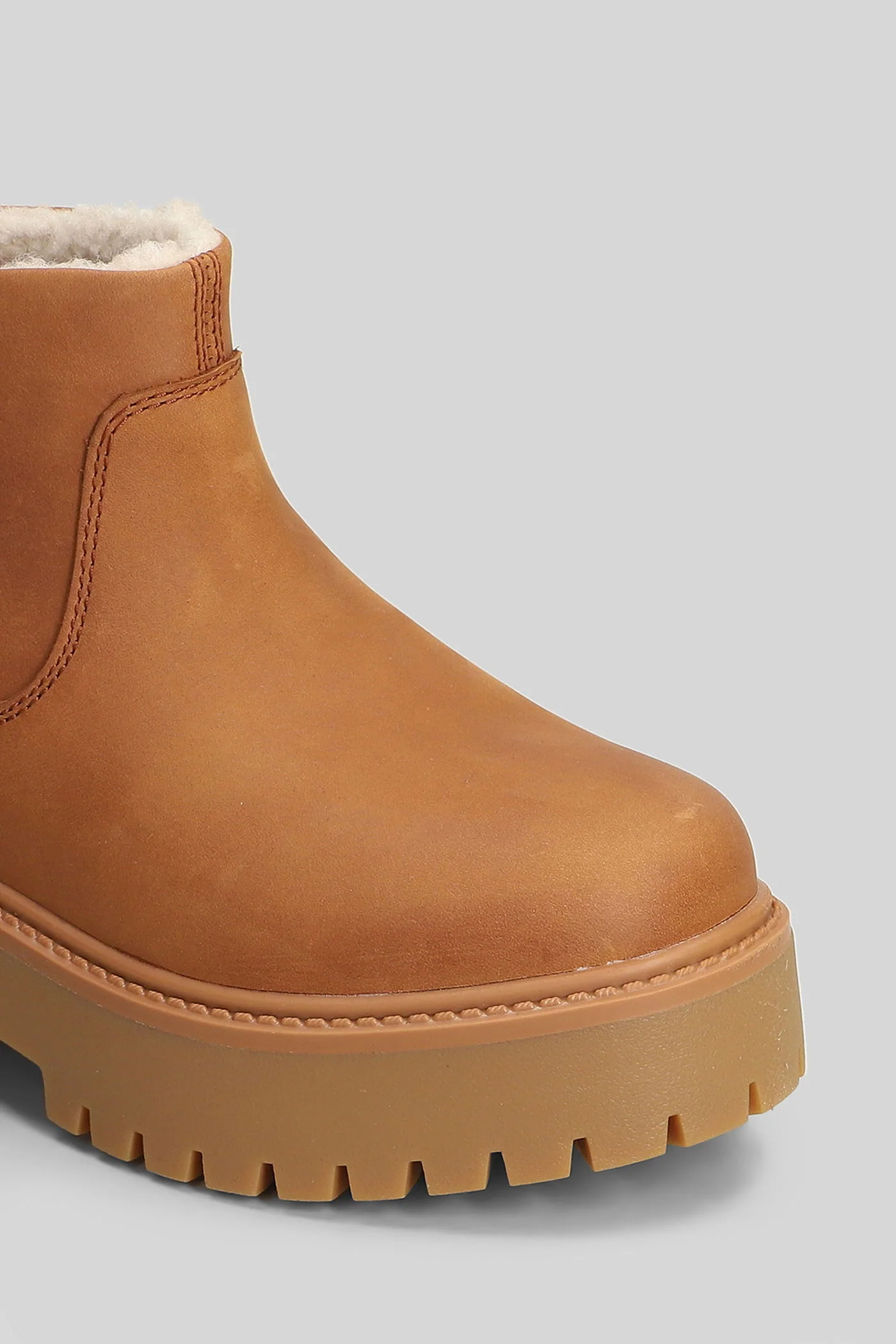 Stone Street Combat boots in leather color nubuck - Image 5