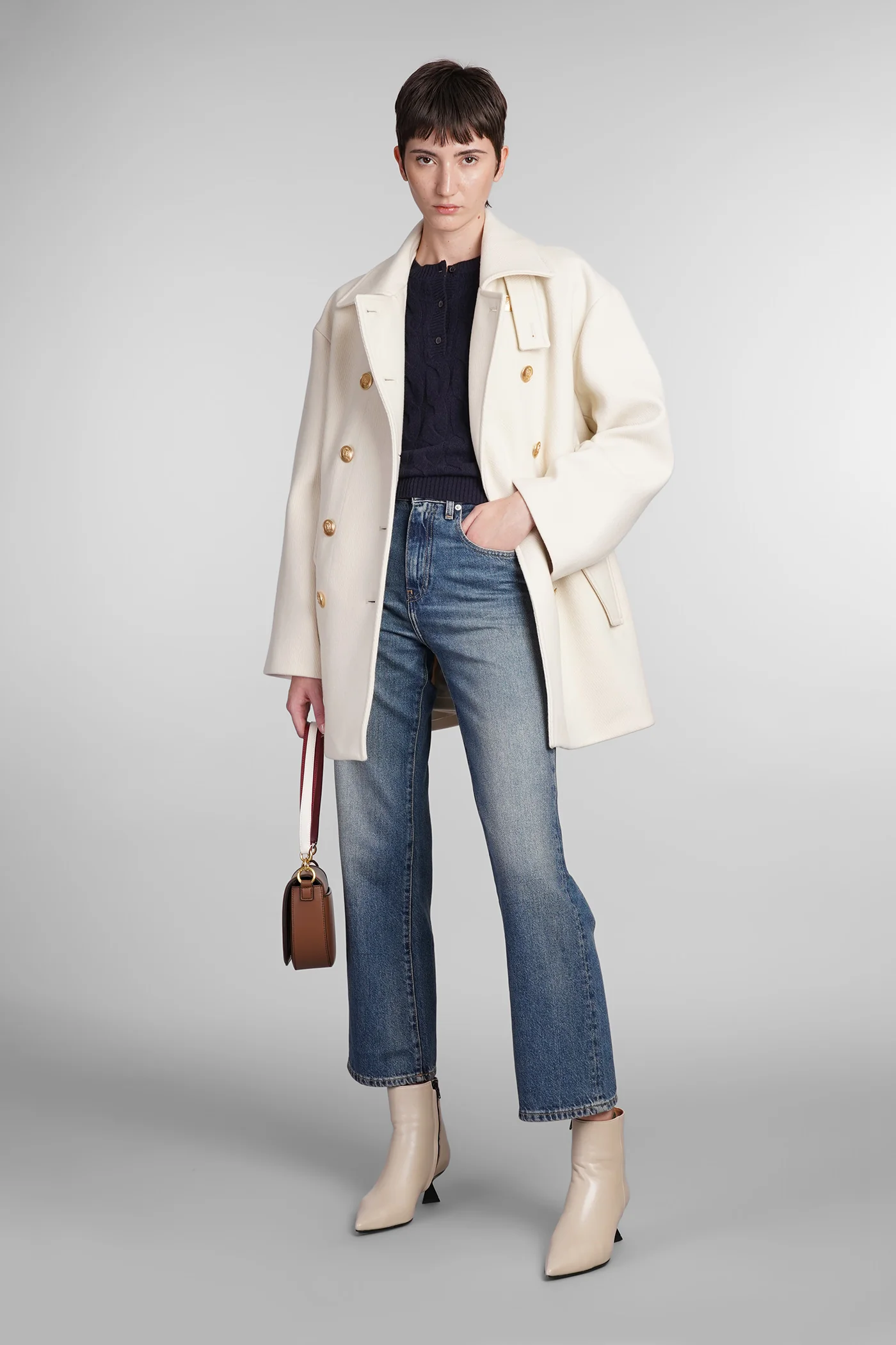 Jeans in blue cotton - Image 2