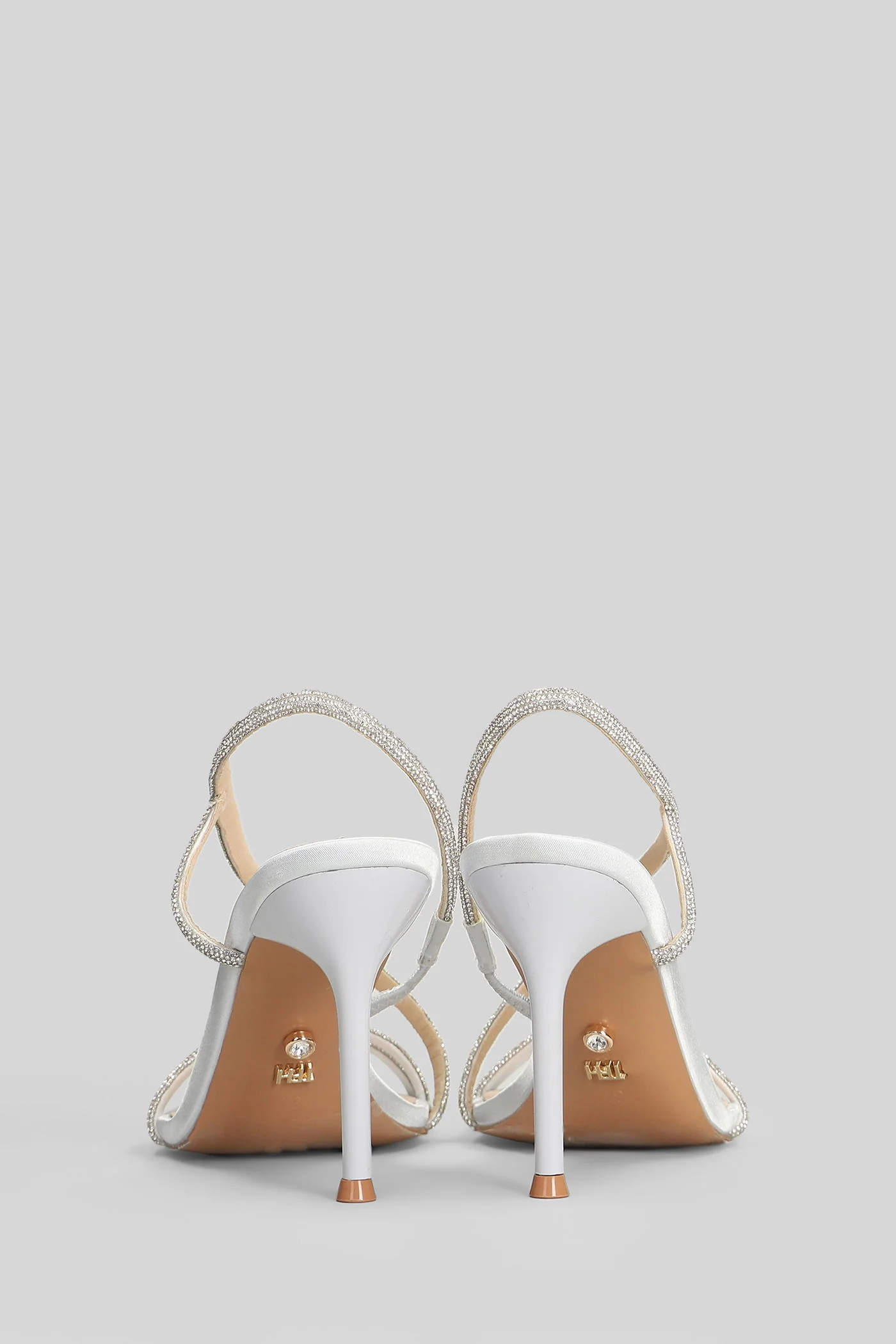 Flamenco Sandals in silver leather - Image 4