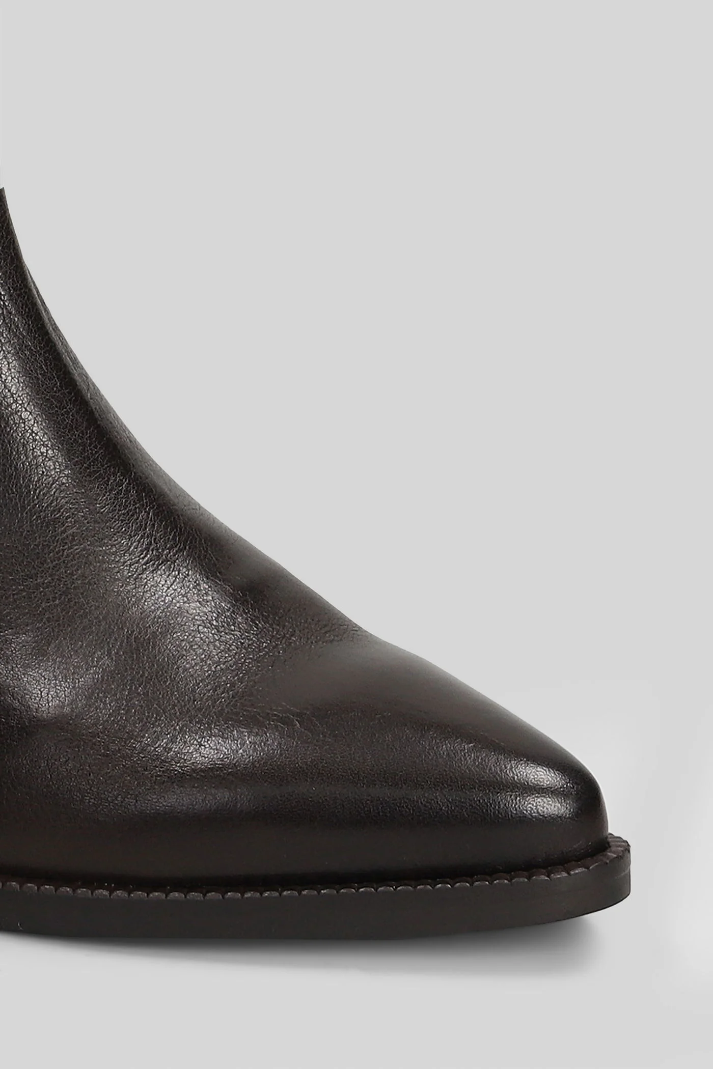 texan Ankle boots in dark brown leather - Image 5