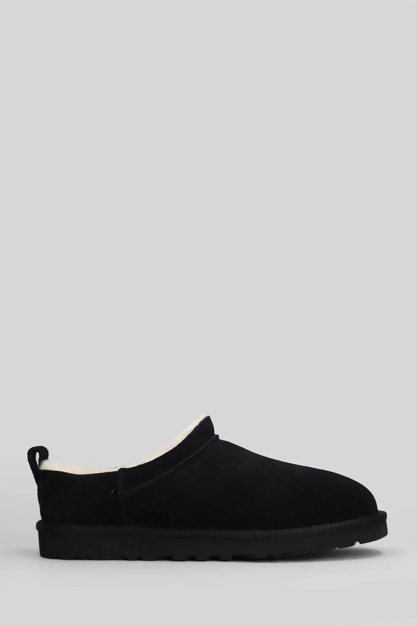 Classic Micro Slipper-Mule in black suede - Image 6