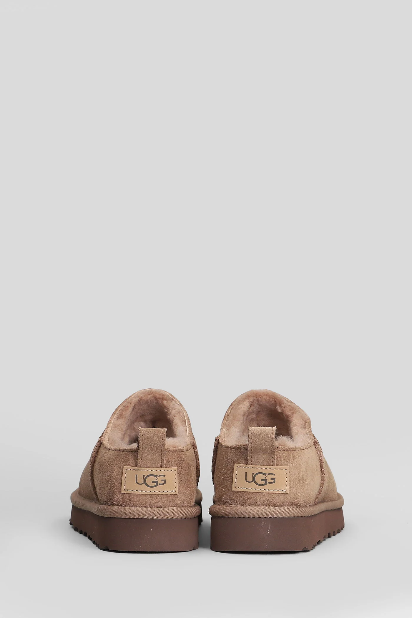 Classic Micro Slipper-Mule in brown suede - Image 4