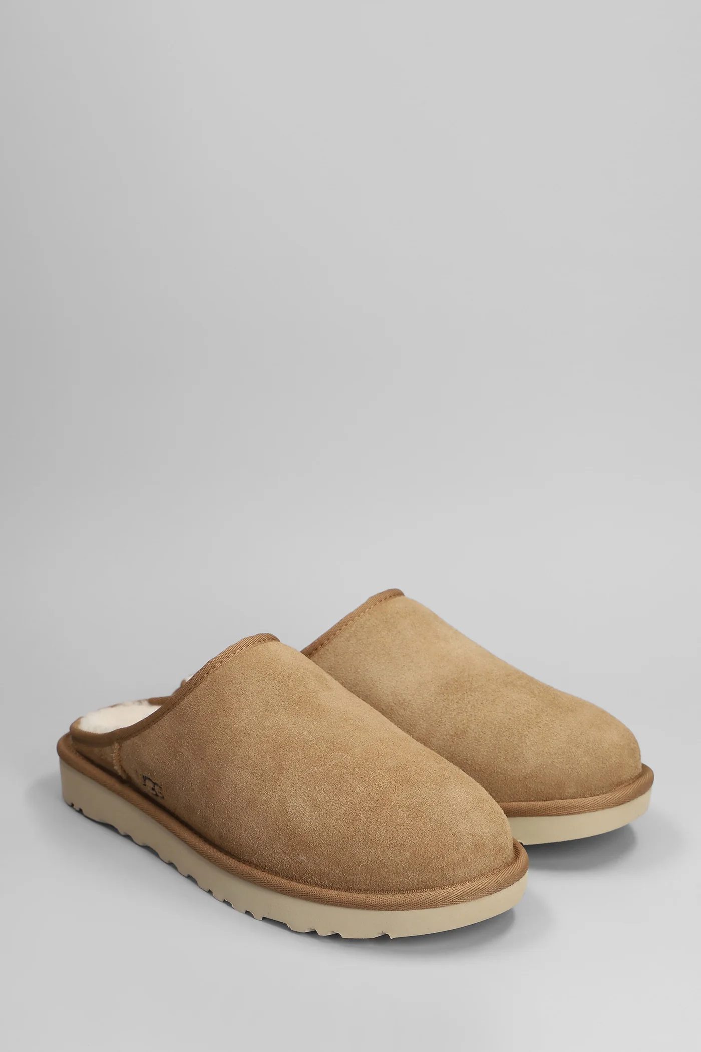 Classic Slip-On Slipper-Mule in leather color suede - Image 2